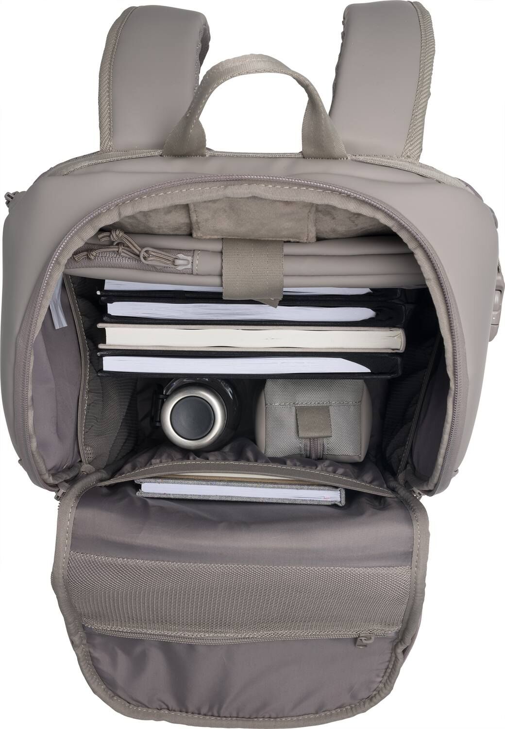 Beckmann Rucksack Street FLX Warm Grey