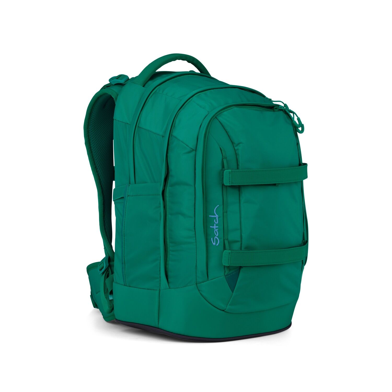 Satch pack Schulrucksack Set Fearless Green