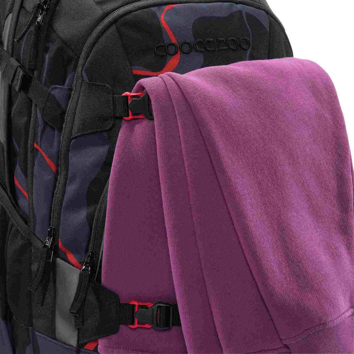 coocazoo Schulrucksack MATE, Lava Lines