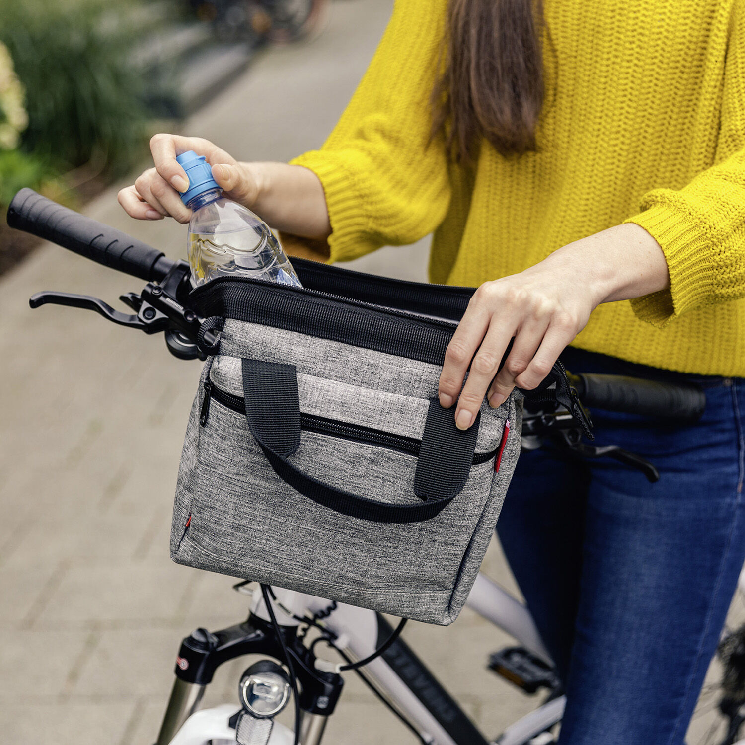 KLICKfix Lenkertasche ROOMY schwarz
