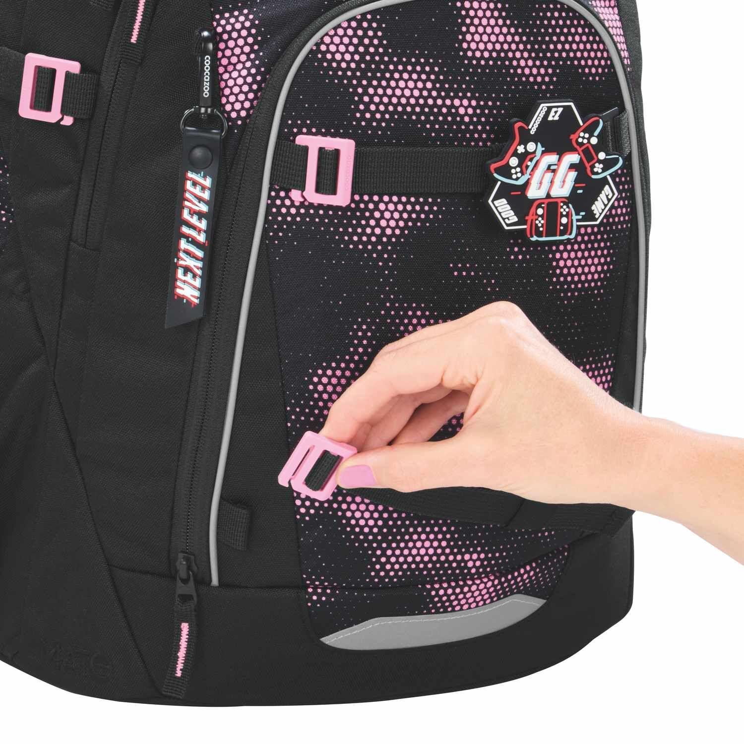coocazoo Schulrucksack MATE, Pink Illusion