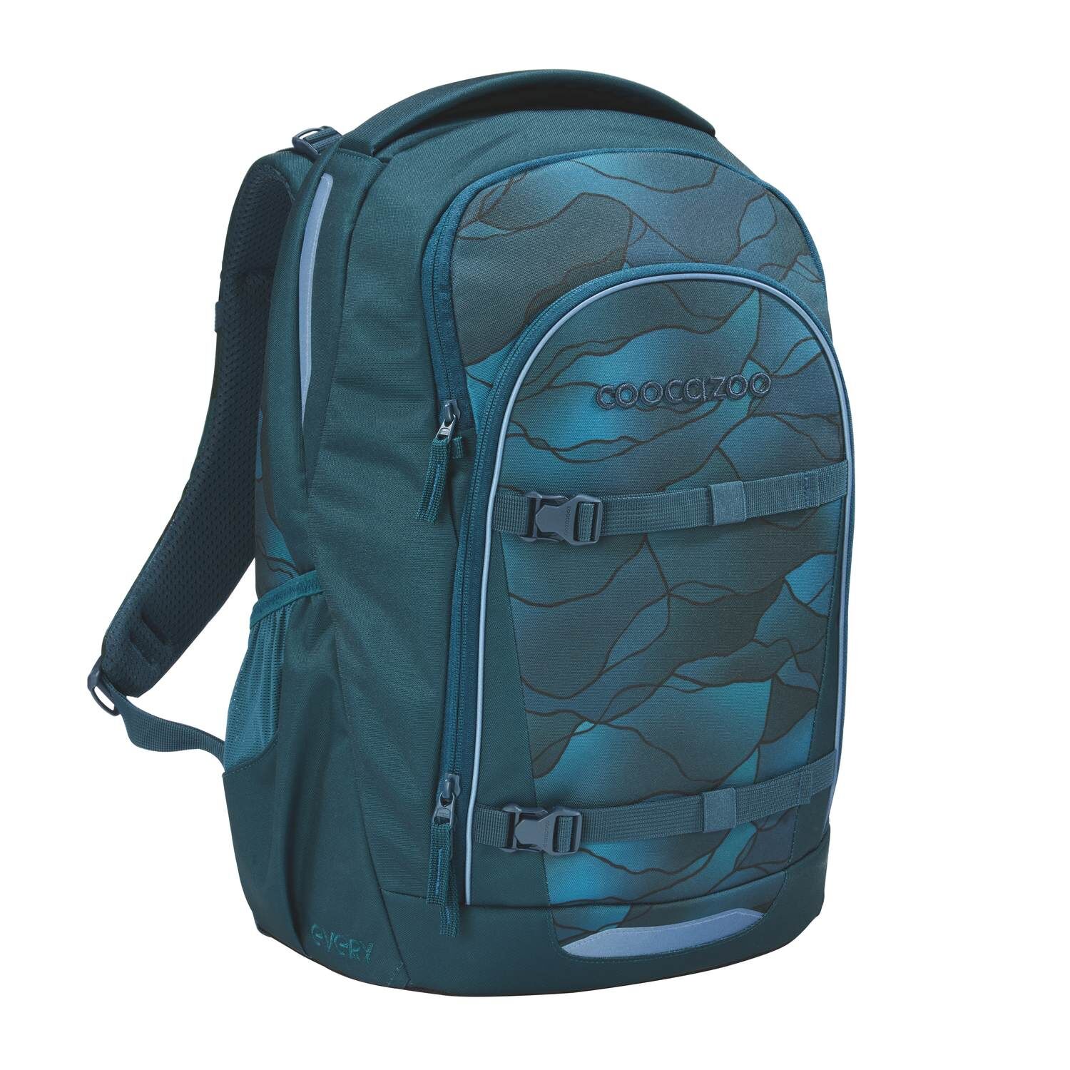 coocazoo Schulrucksack EVERY, Crystal Waves
