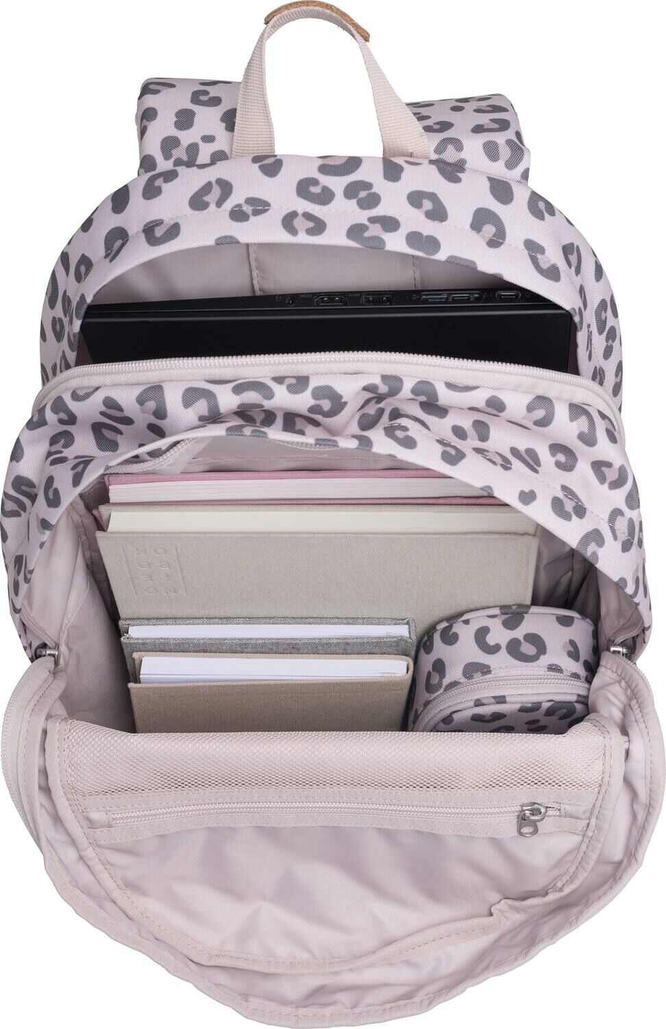 Beckmann Rucksack City Leopard