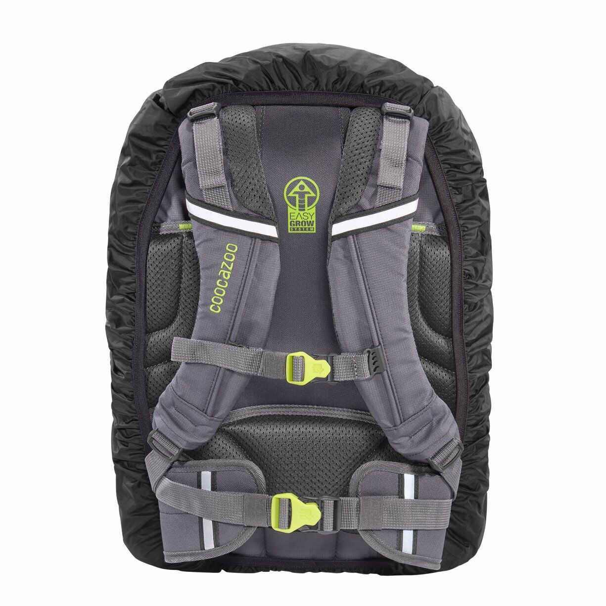 coocazoo Regenhülle "WeeperKeeper" black reflect