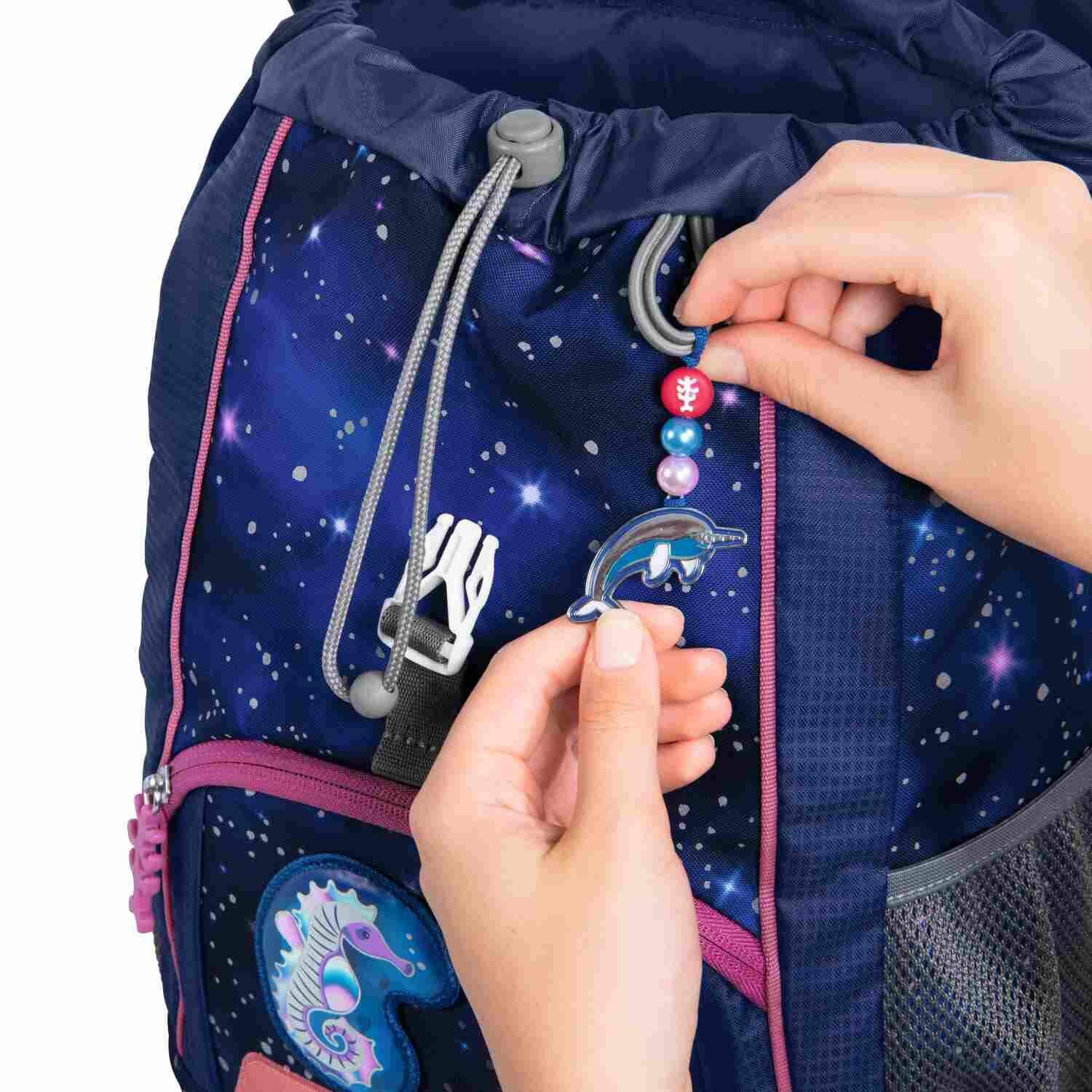 Step by Step KID REFLECT Rucksack-Set "Star Seahorse Zoe", 3-teilig