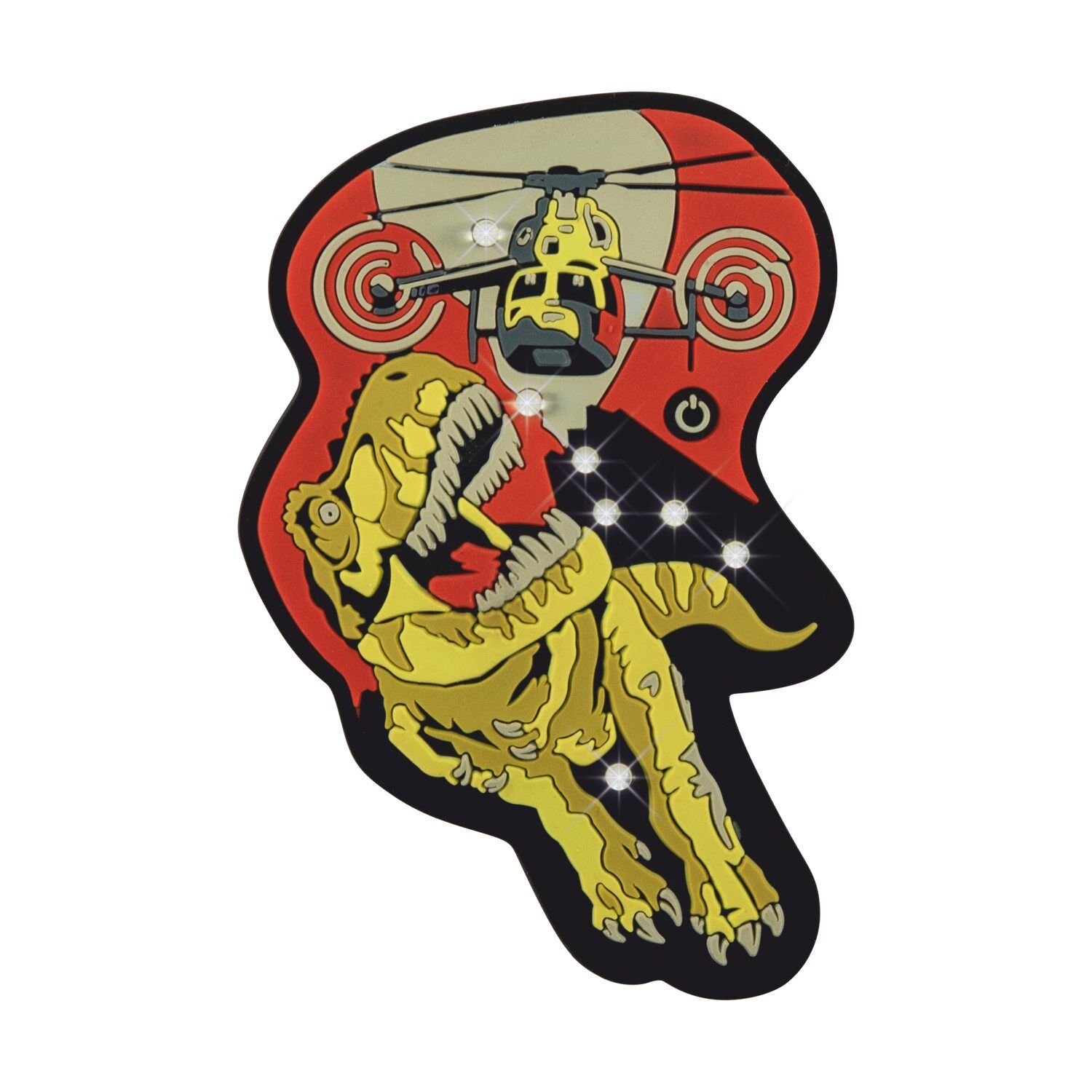 DerDieDas Wechselbutton LED Rex 1 Stück