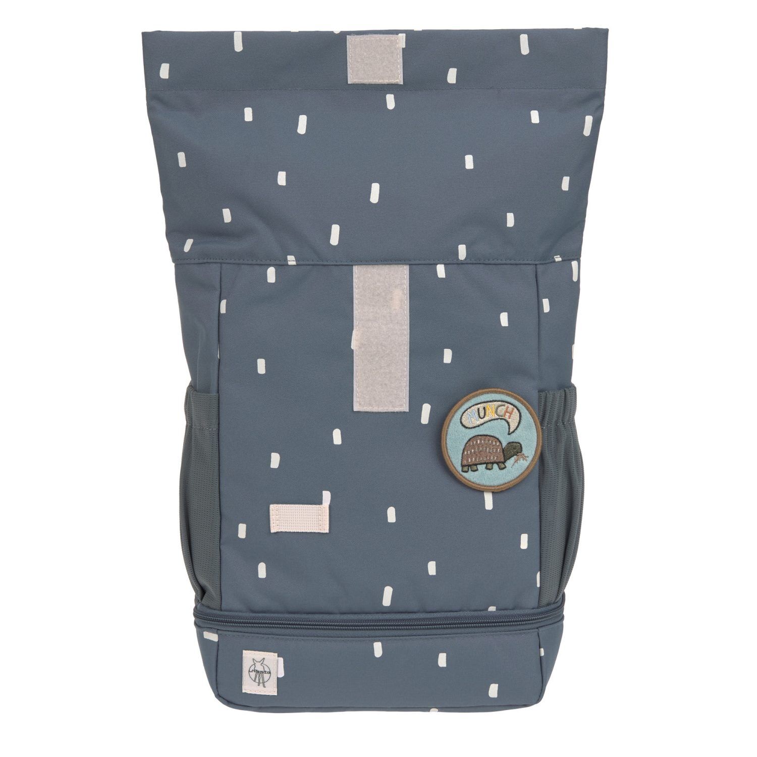 Lässig Kinderrucksack - Mini Rolltop Backpack Happy Prints midnight blue