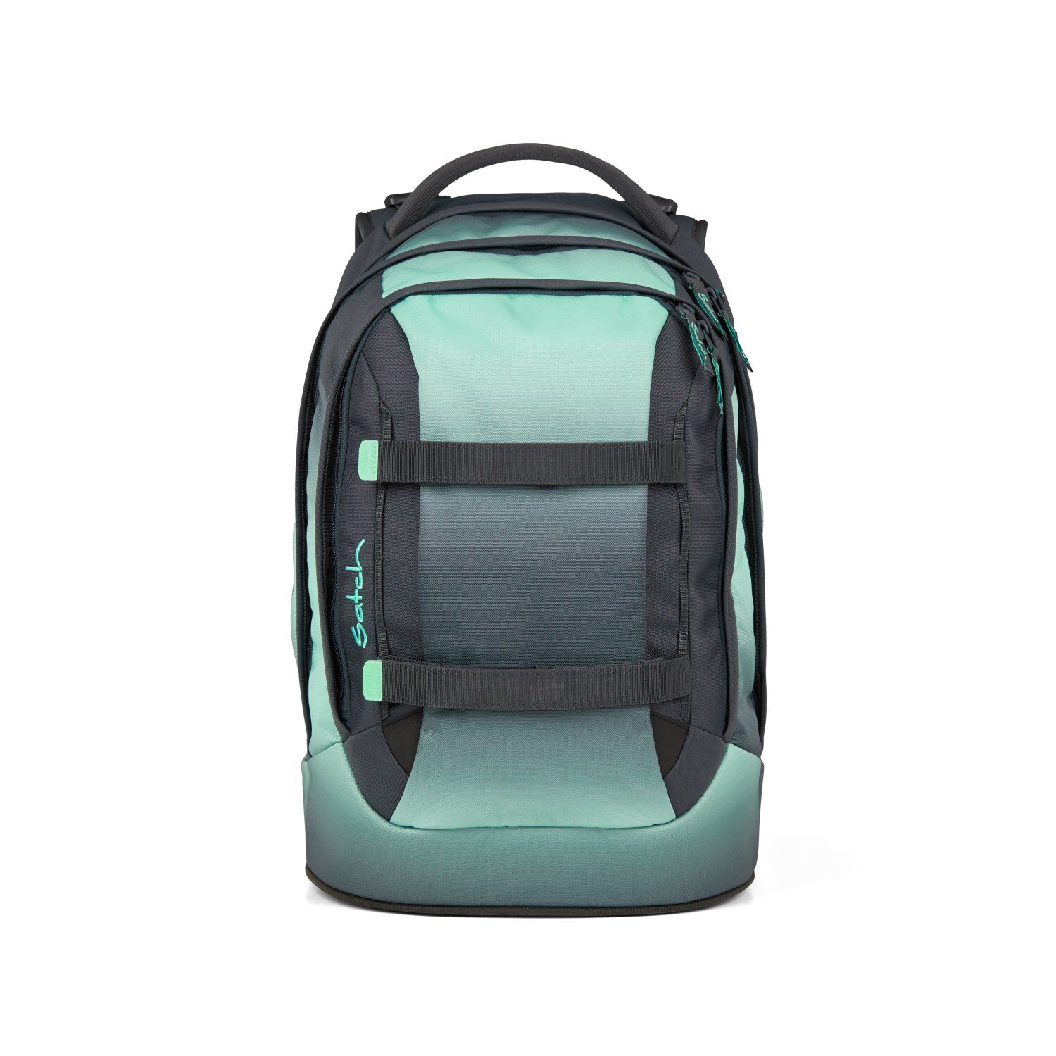 Satch pack Schulrucksack Gradient Mint anthrazit