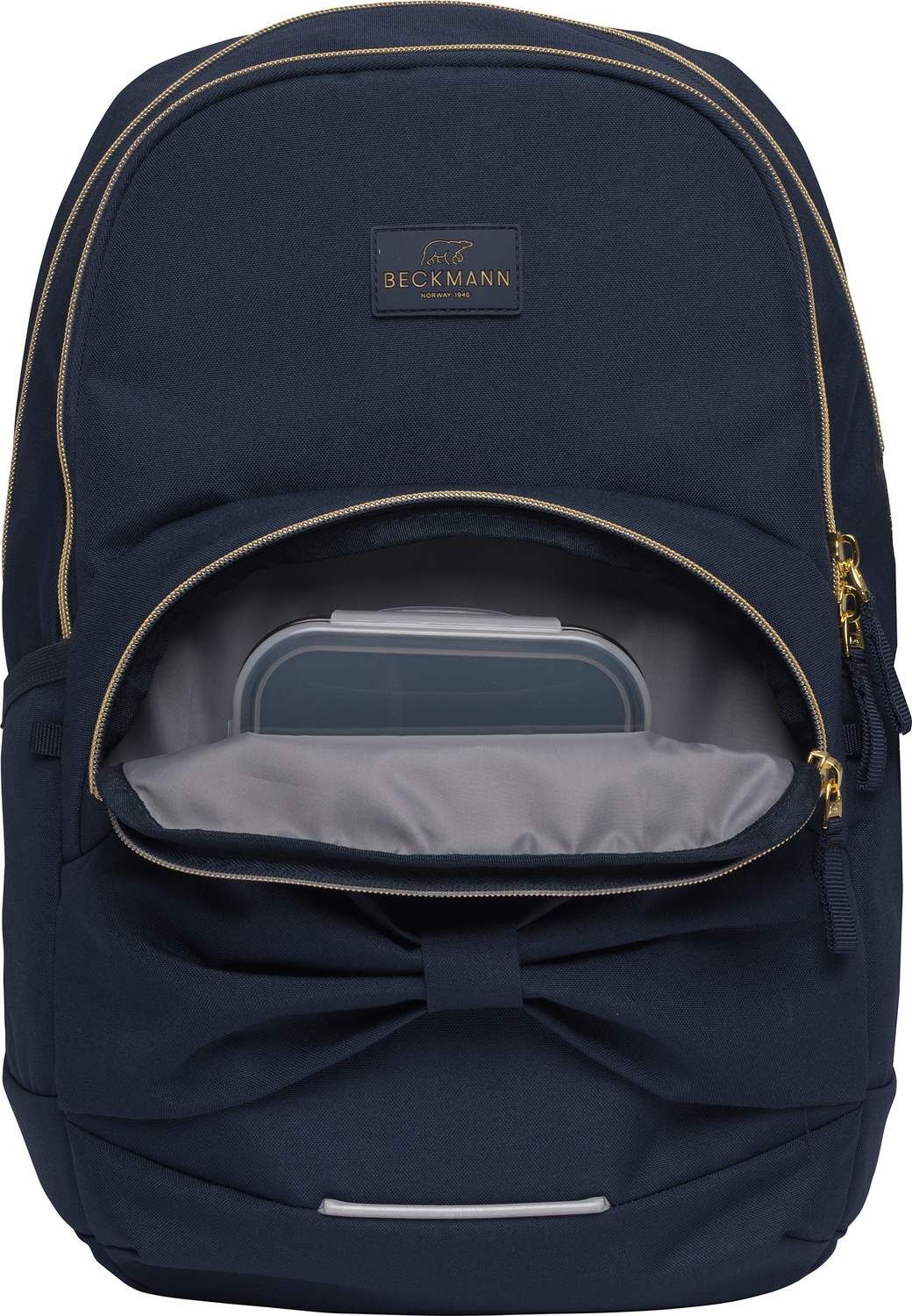 Beckmann Schulrucksack Sport Junior Blue Bow