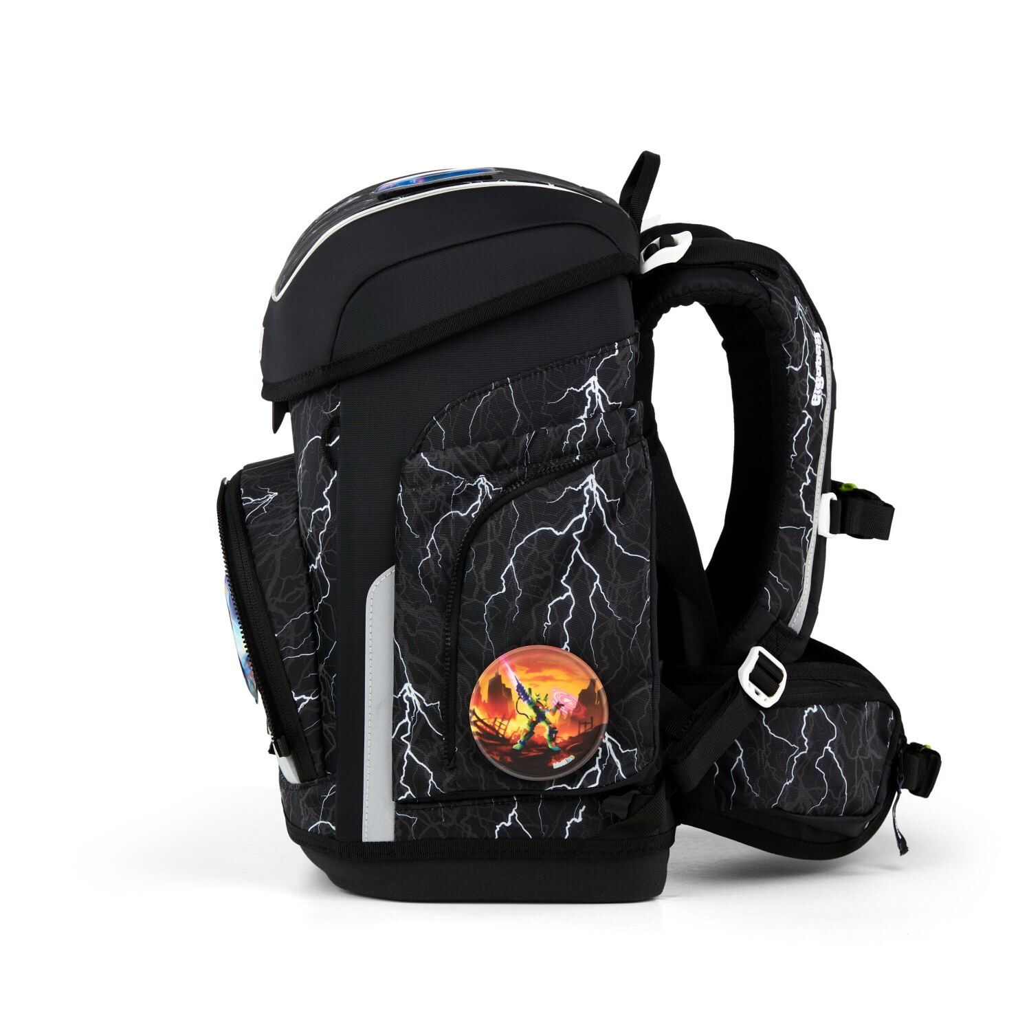 ergobag cubo Schulranzen-Set Super ReflektBär