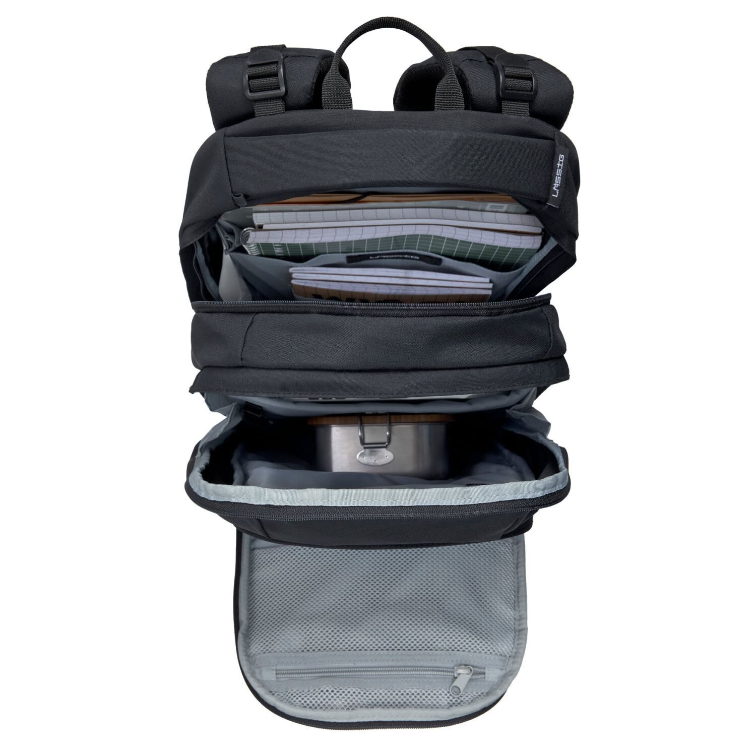Lässig Schulrucksack BOLD Origin black