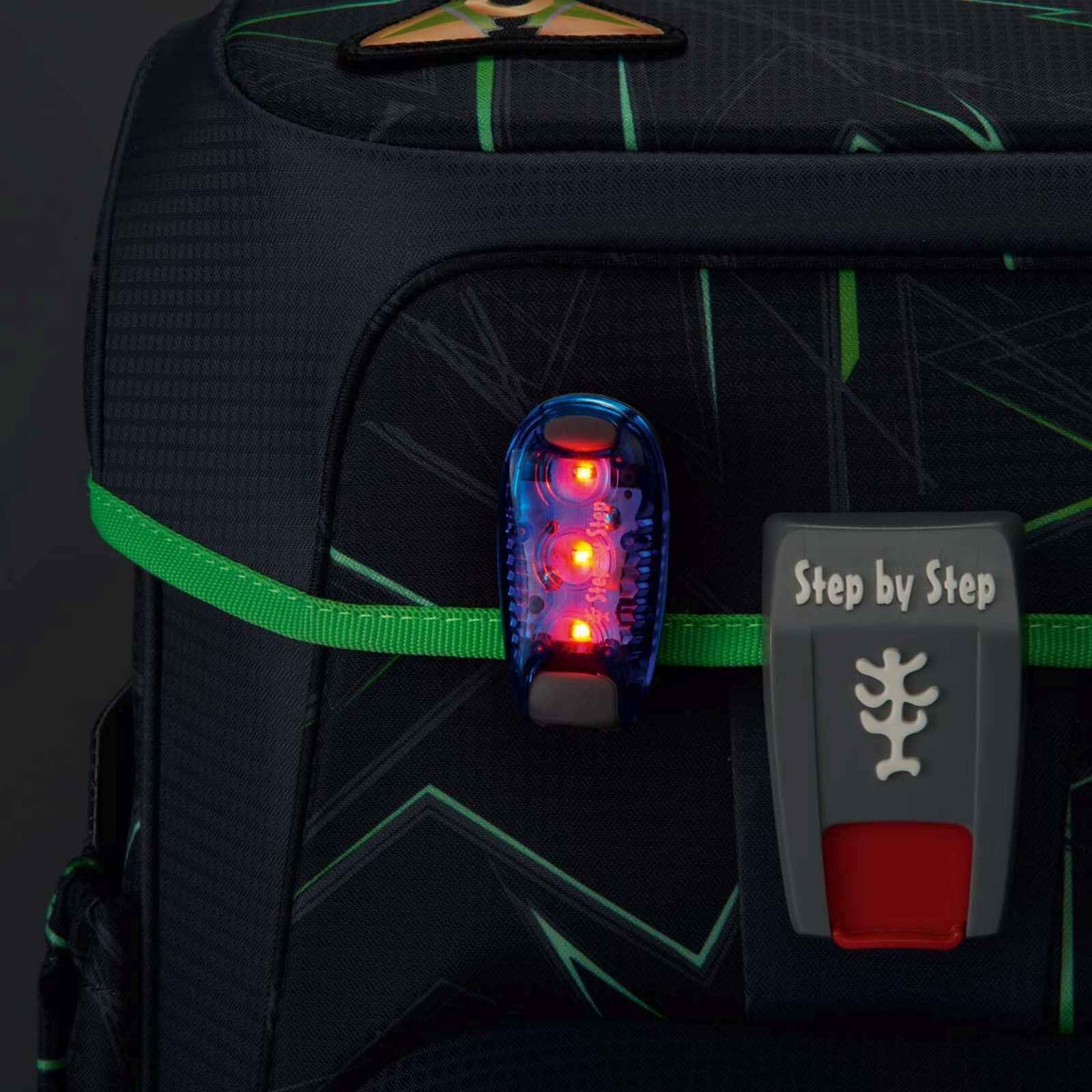 Step by Step LED-Sicherheits-Klemmleuchte, Blau