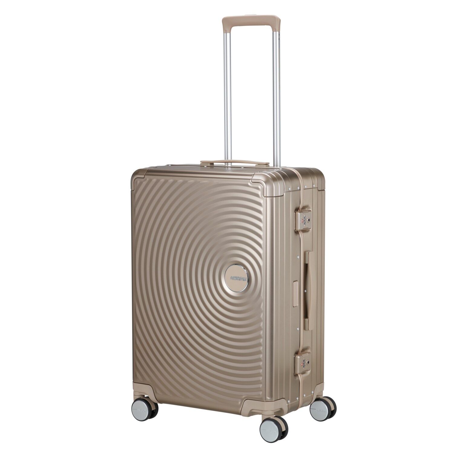 American Tourister Koffer SOUNDBOX ALU SPINNER 68/28 TSA BRONZE American Tourister Koffer SOUNDBOX ALU SPINNER 68/28 TSA BRONZE