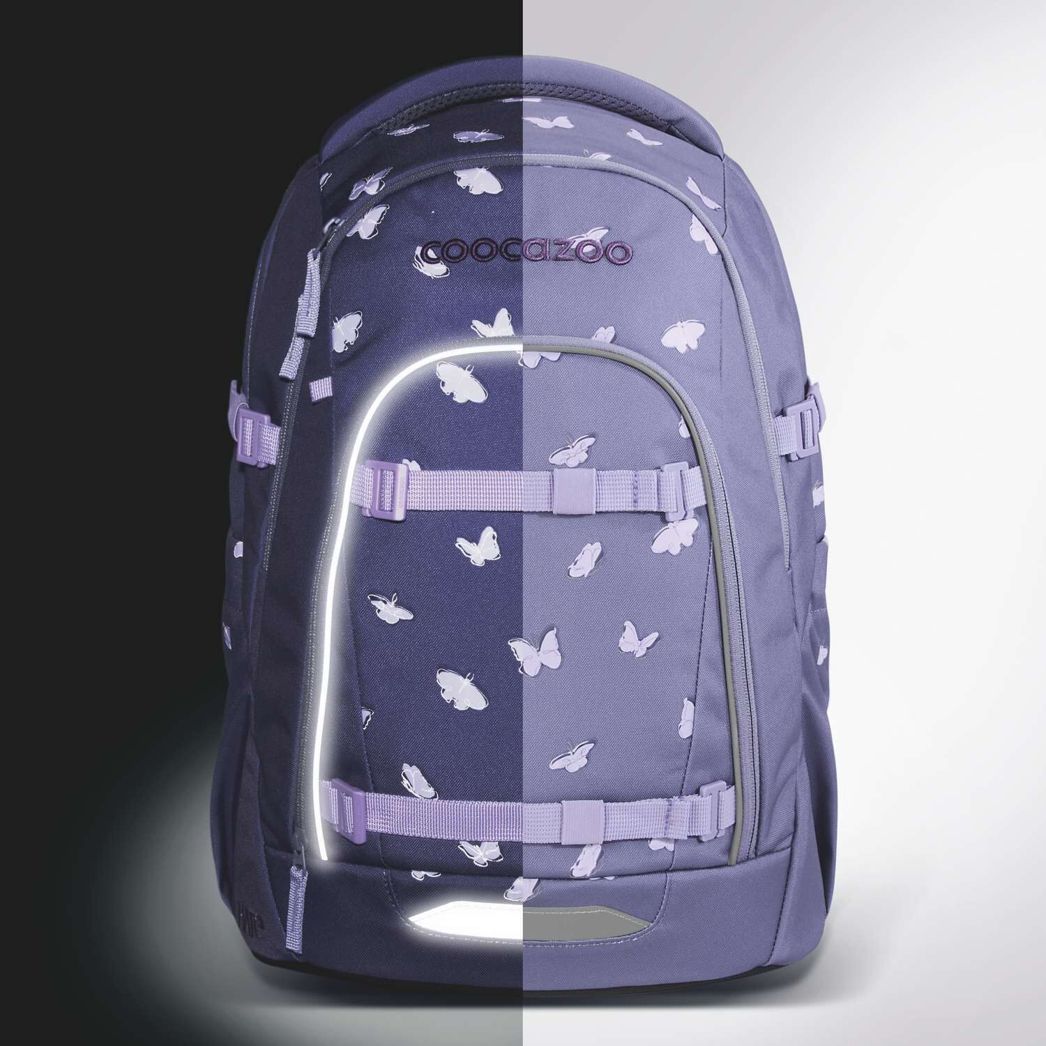 coocazoo Schulrucksack MATE, Reflective Wings