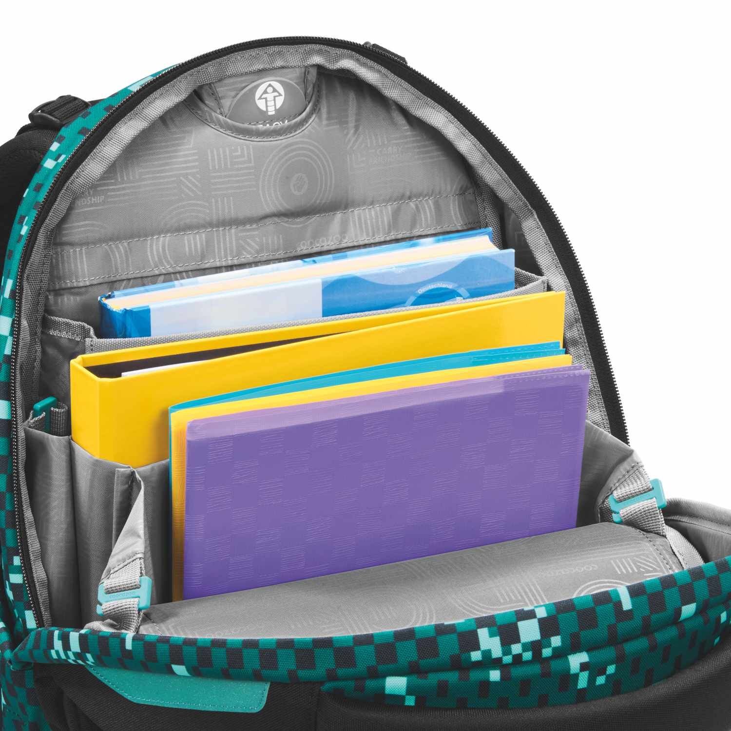 coocazoo Schulrucksack PORTER, Pixel Blox