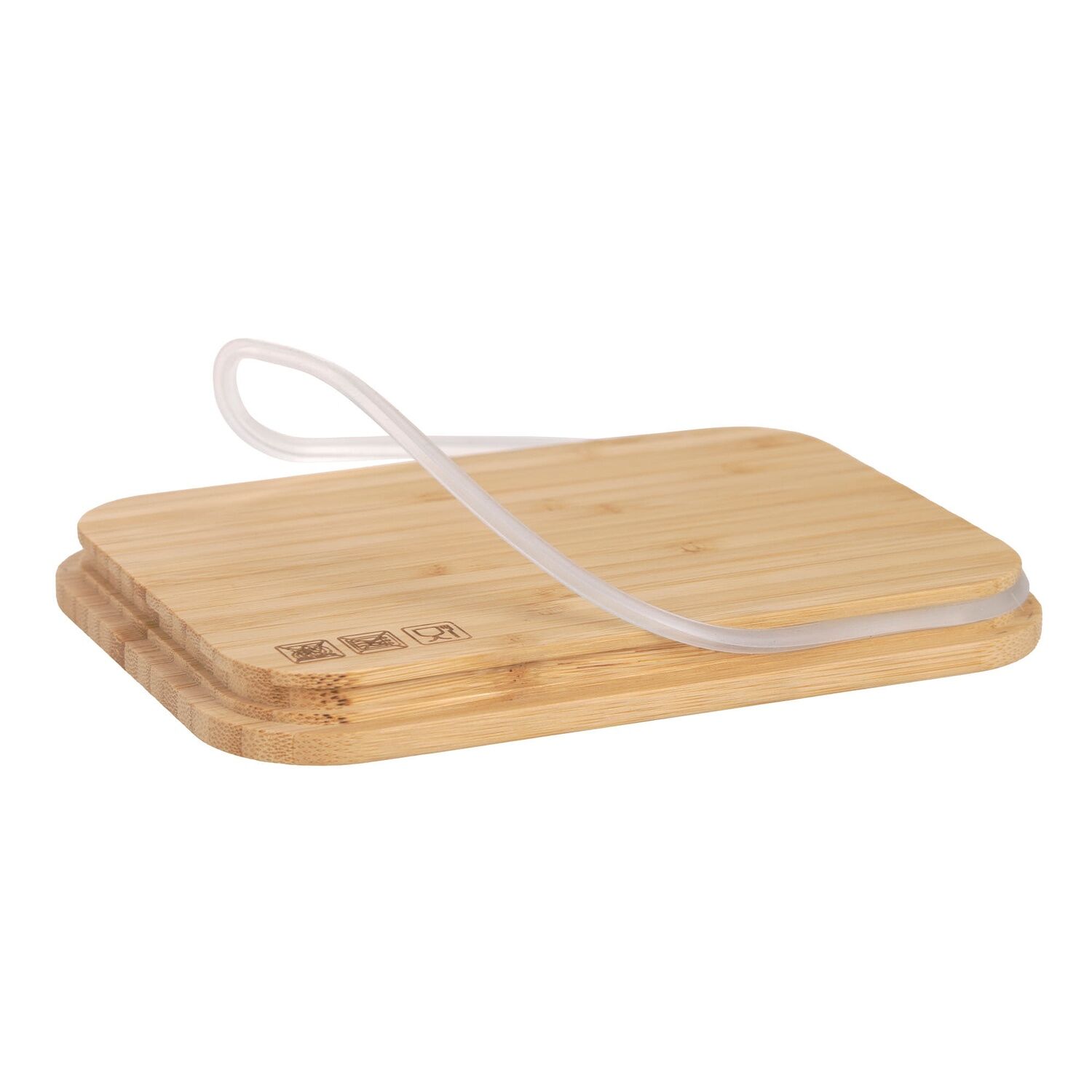 Lässig Brotdose Kinder - Edelstahl Lunchbox, Bamboo Nature