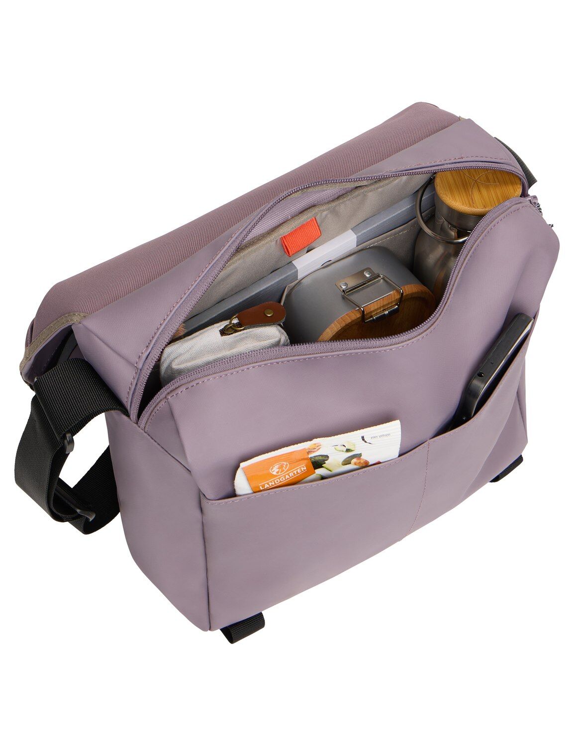 Vaude Umhängetasche Mineo Messenger 9 purple ash