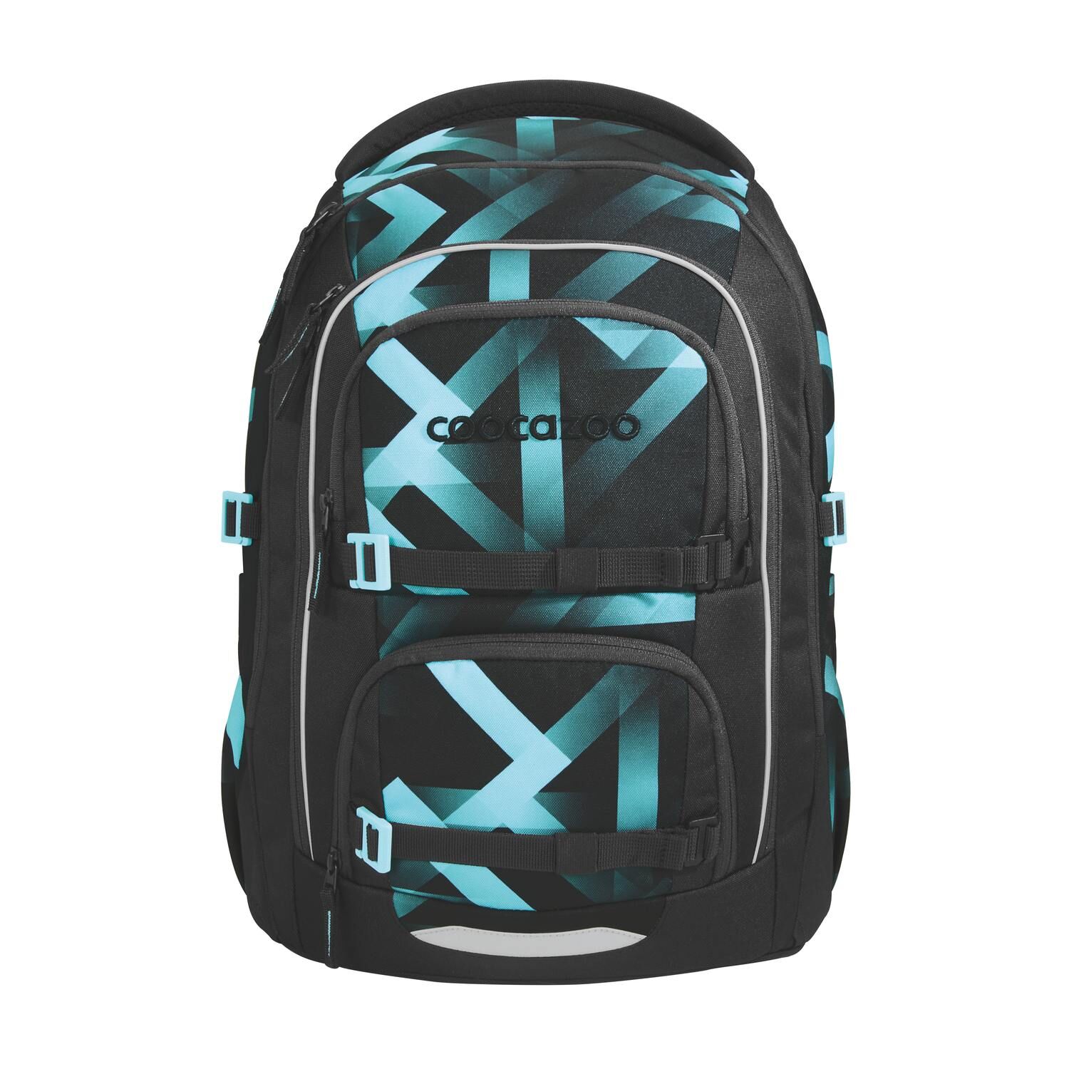 coocazoo Schulrucksack PORTER, Laser Lights