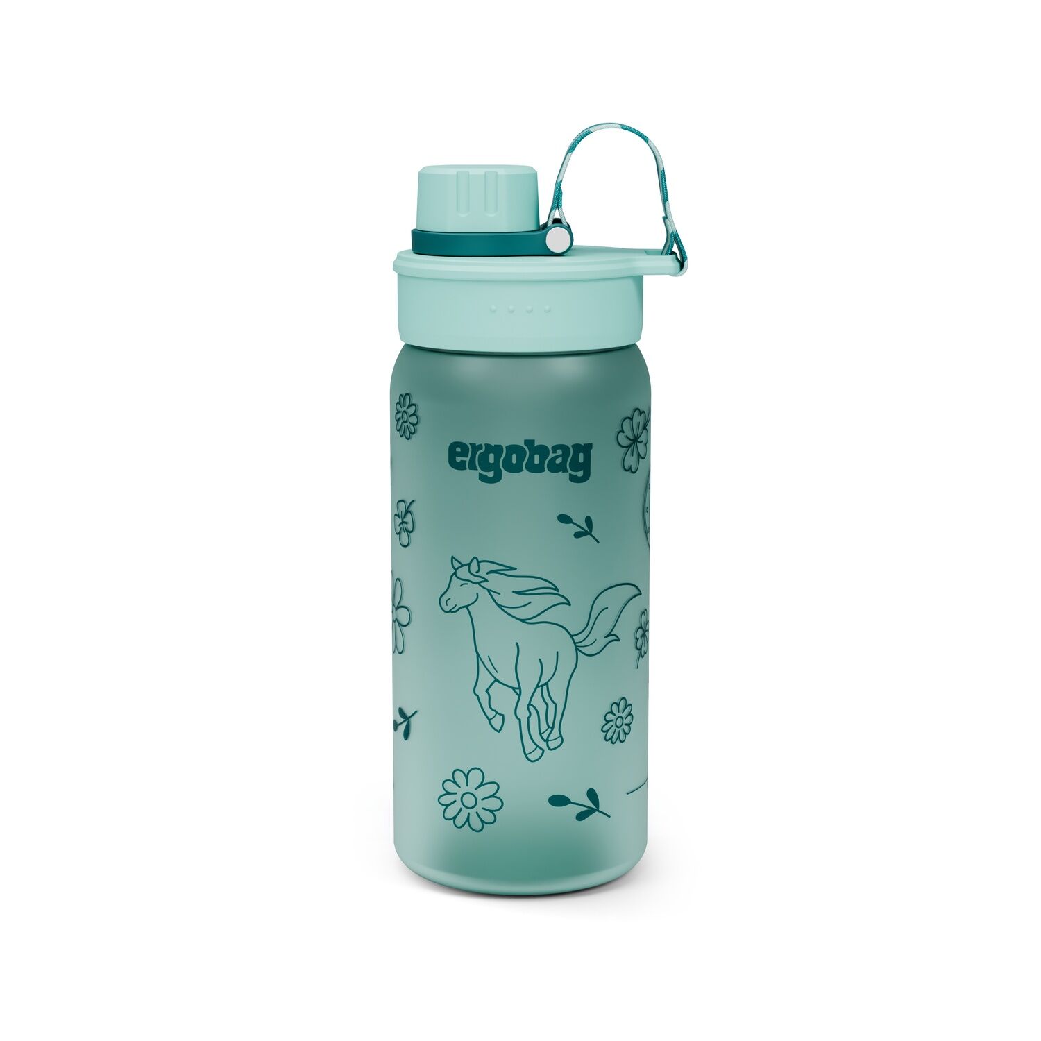 ergobag Trinkflasche Pferde