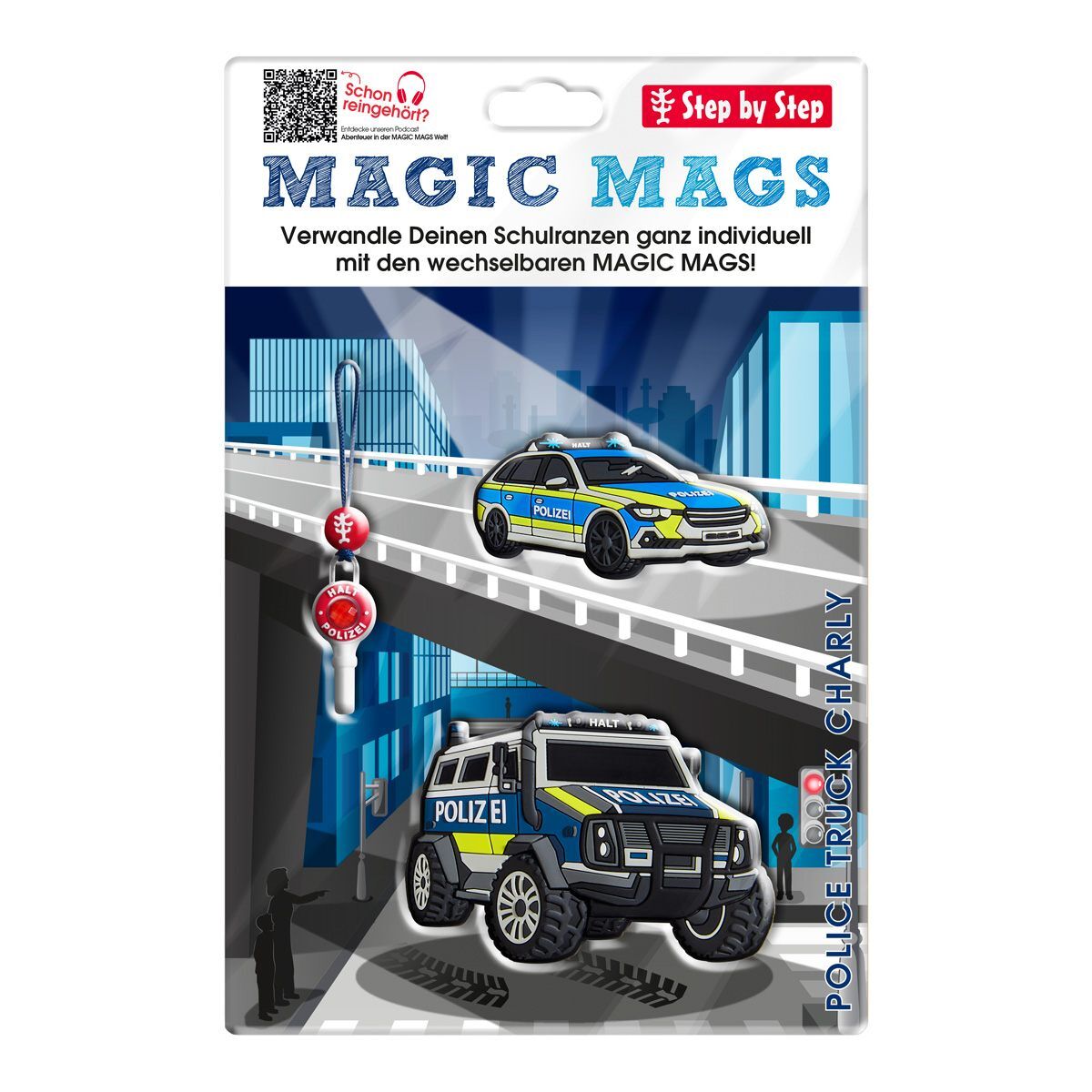 Step by Step MAGIC MAGS "Police Truck Charly"