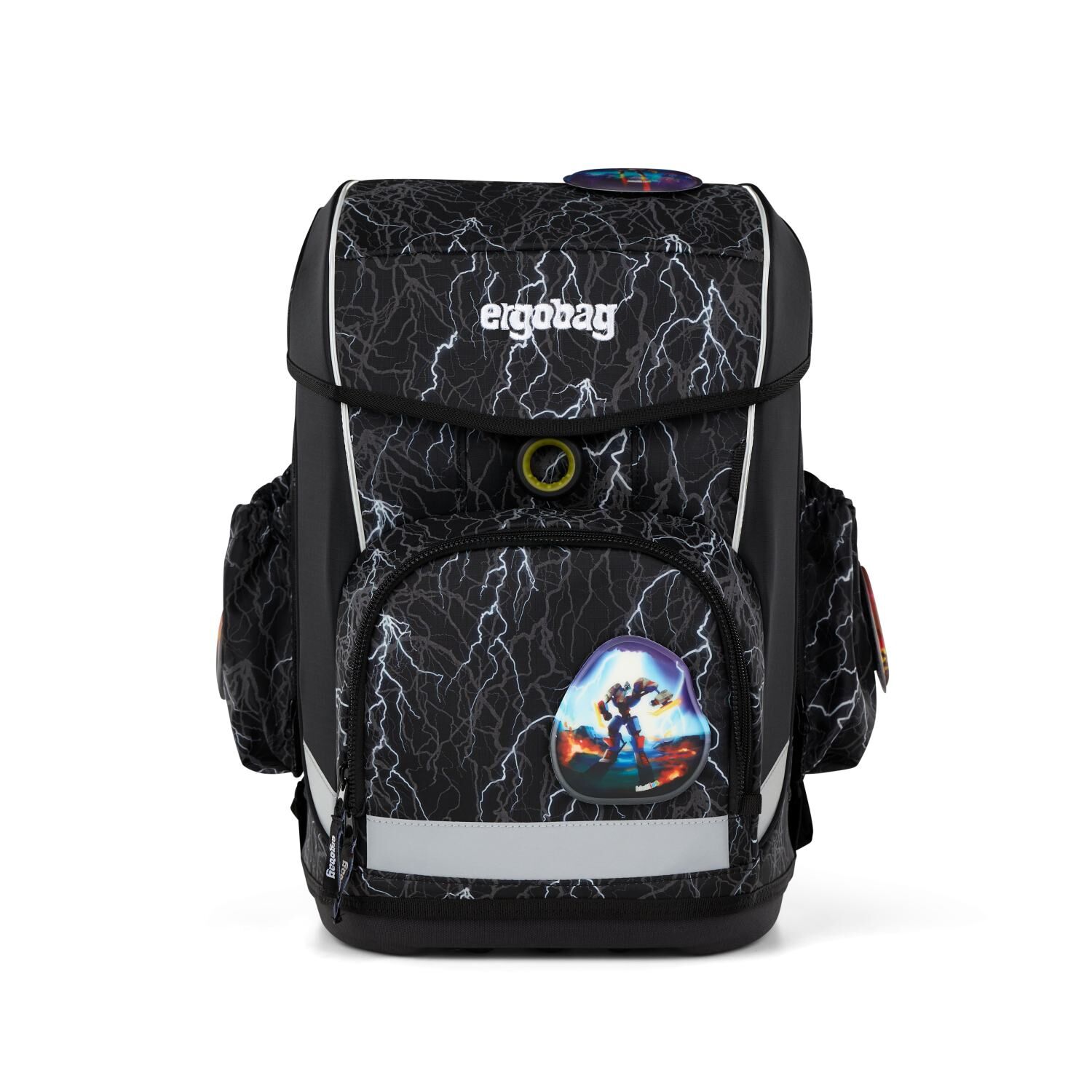 ergobag cubo light Schulranzen-Set Super ReflektBär