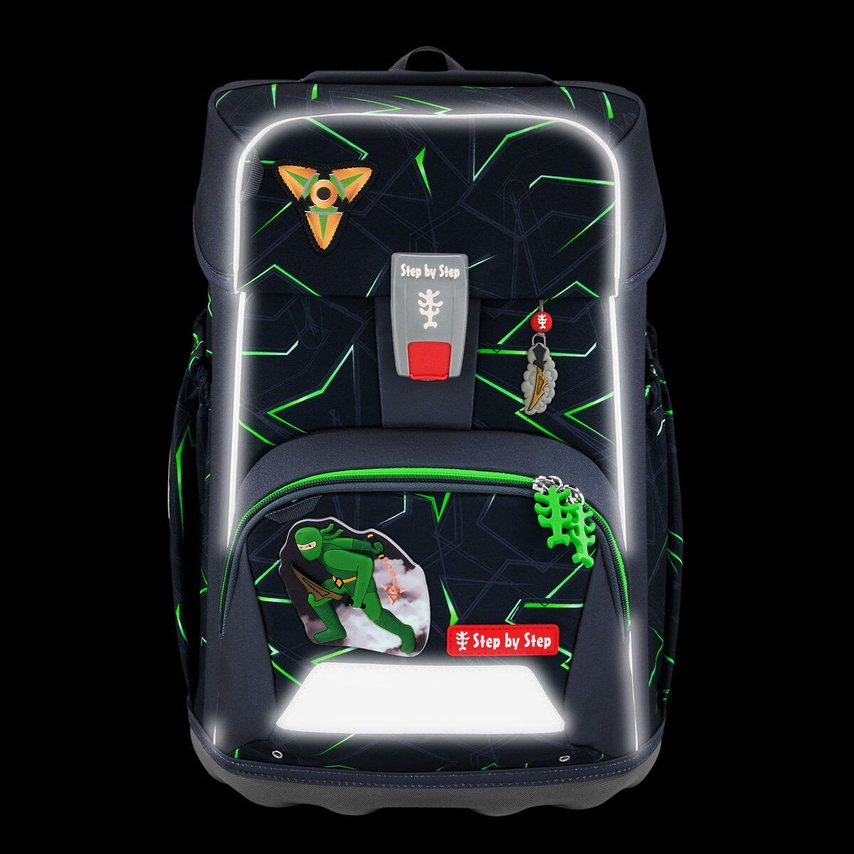 Step by Step GIANT Schulranzen-Set "Ninja Kimo", 5-teilig
