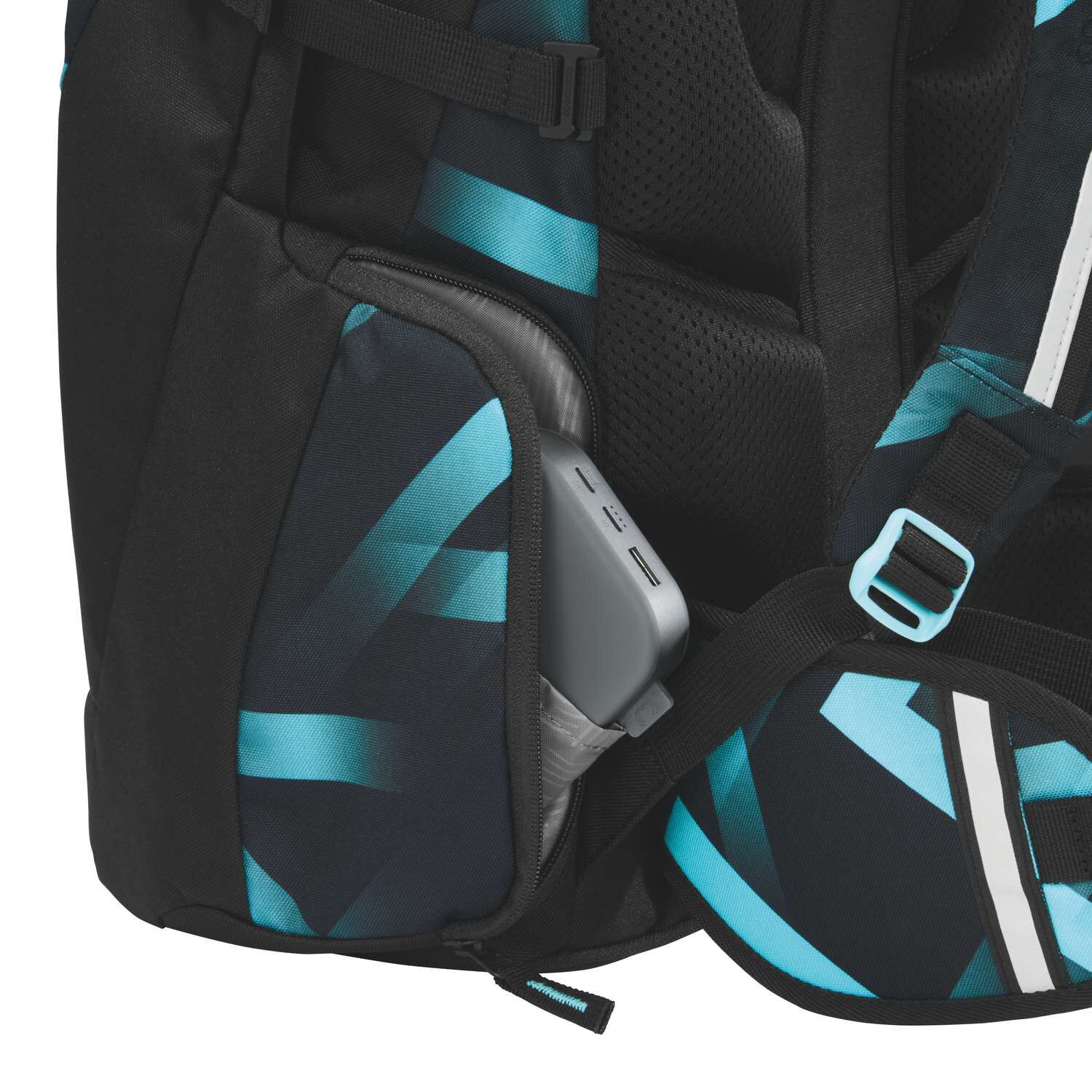 coocazoo Schulrucksack BYTE, Laser Lights