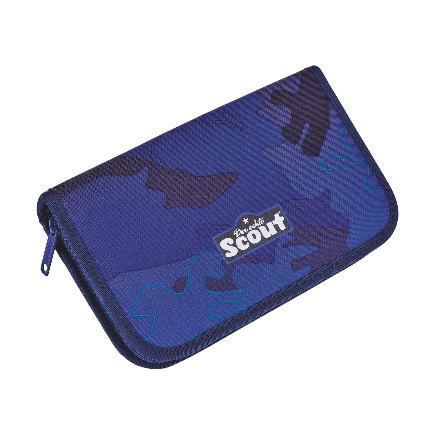 Scout Neo Schulranzen-Set 4 teilig DIN Blue Police