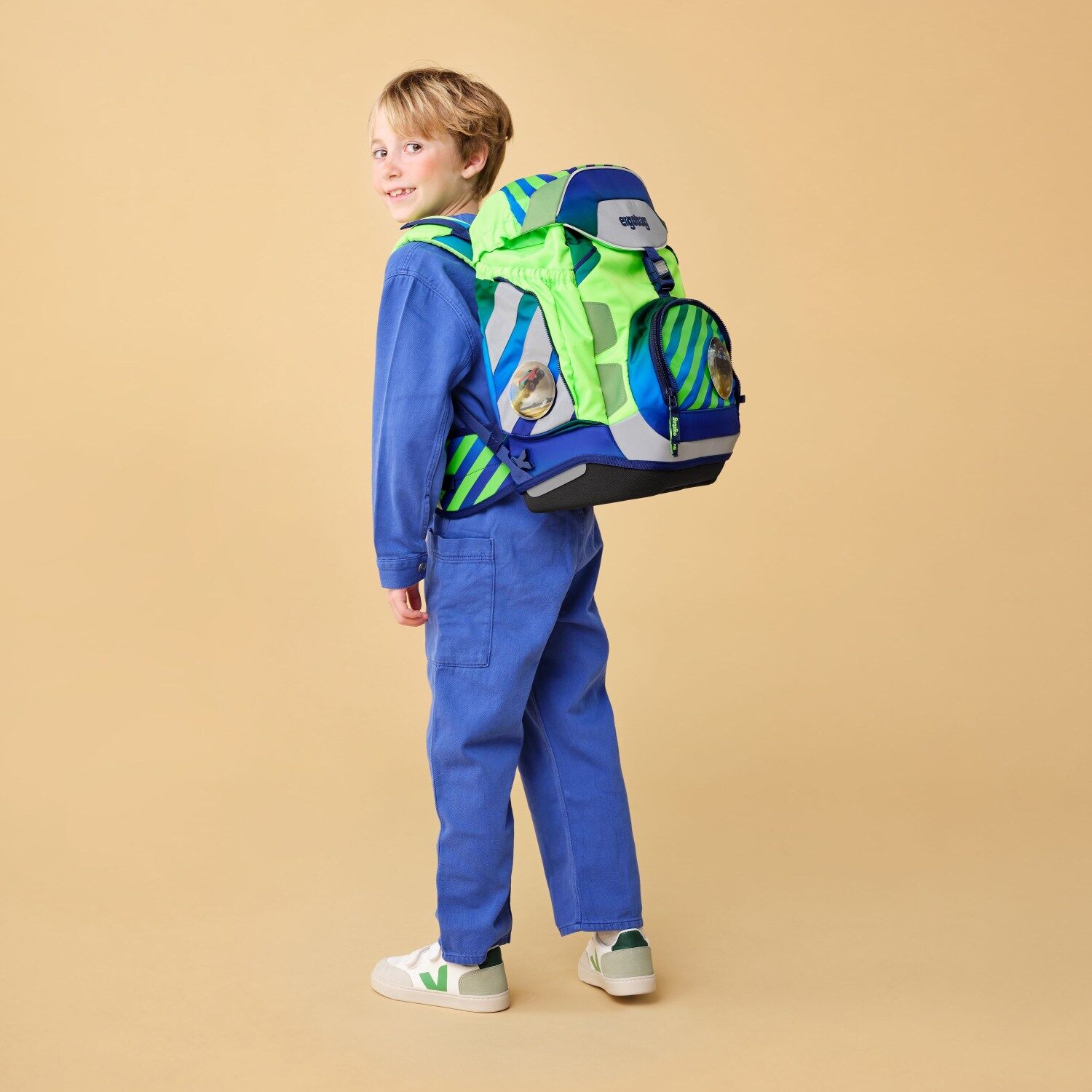ergobag pack Schulrucksack-Set Neo TruckBär