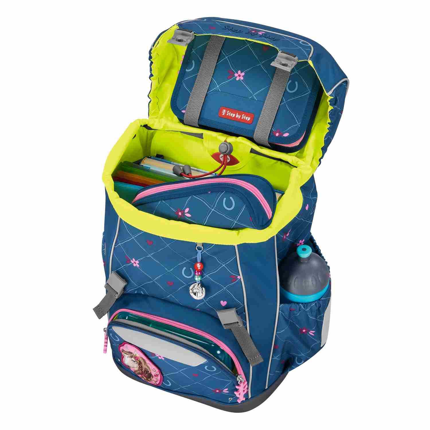 Step by Step GIANT Schulrucksack-Set "Horse Lima", 5-teilig