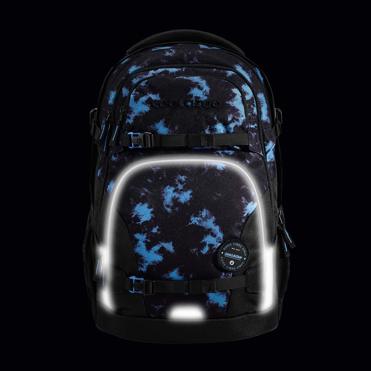 coocazoo Schulrucksack PORTER, Midnight Dust