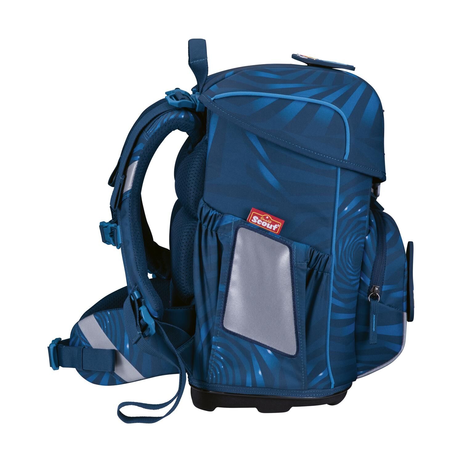 Scout Neo Schulranzen-Set 4 teilig LED Rocket Rider