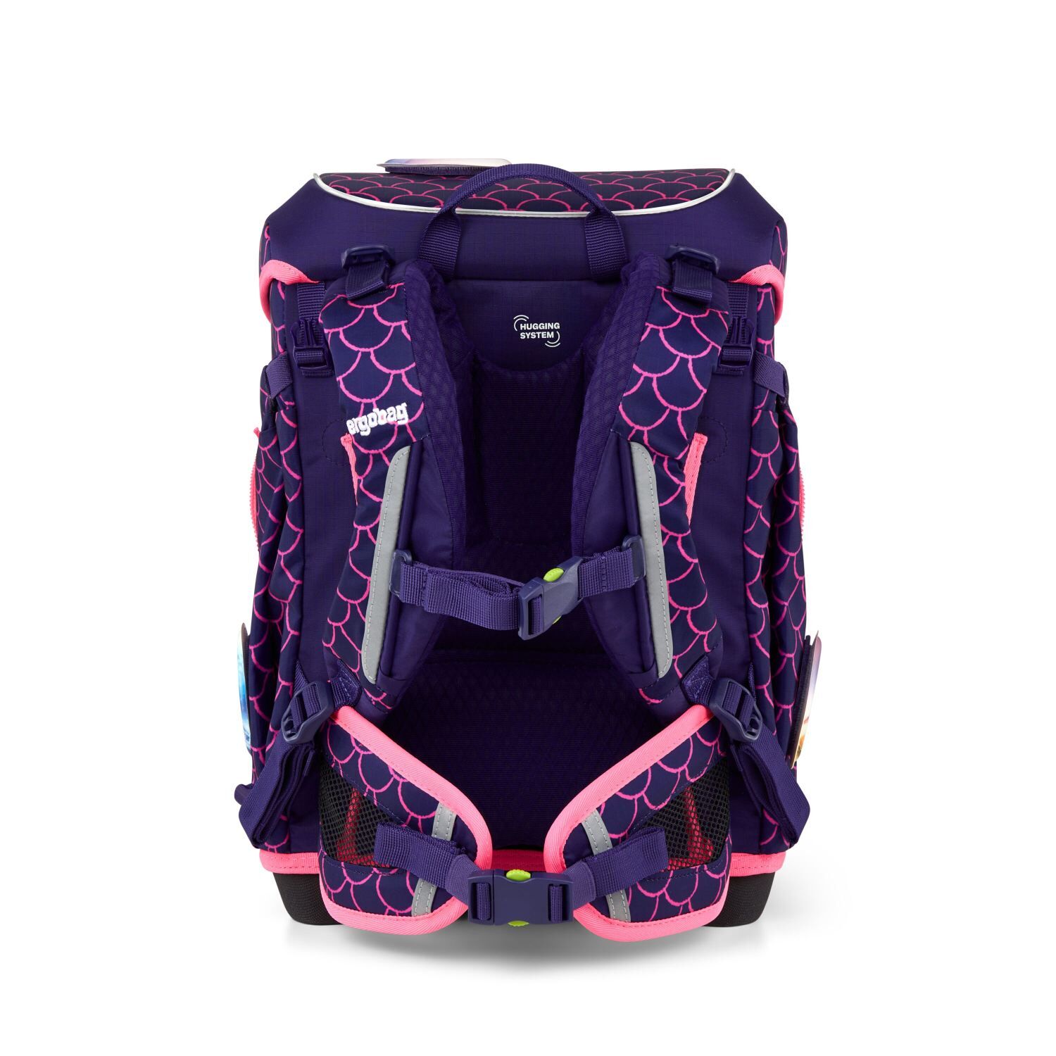 ergobag cubo light Schulranzen-Set PerlentauchBär