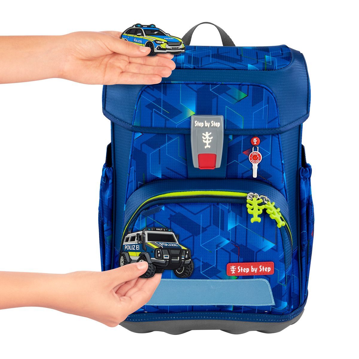 Step by Step CLOUD Schulranzen-Set "Police Truck Charly", 5-teilig