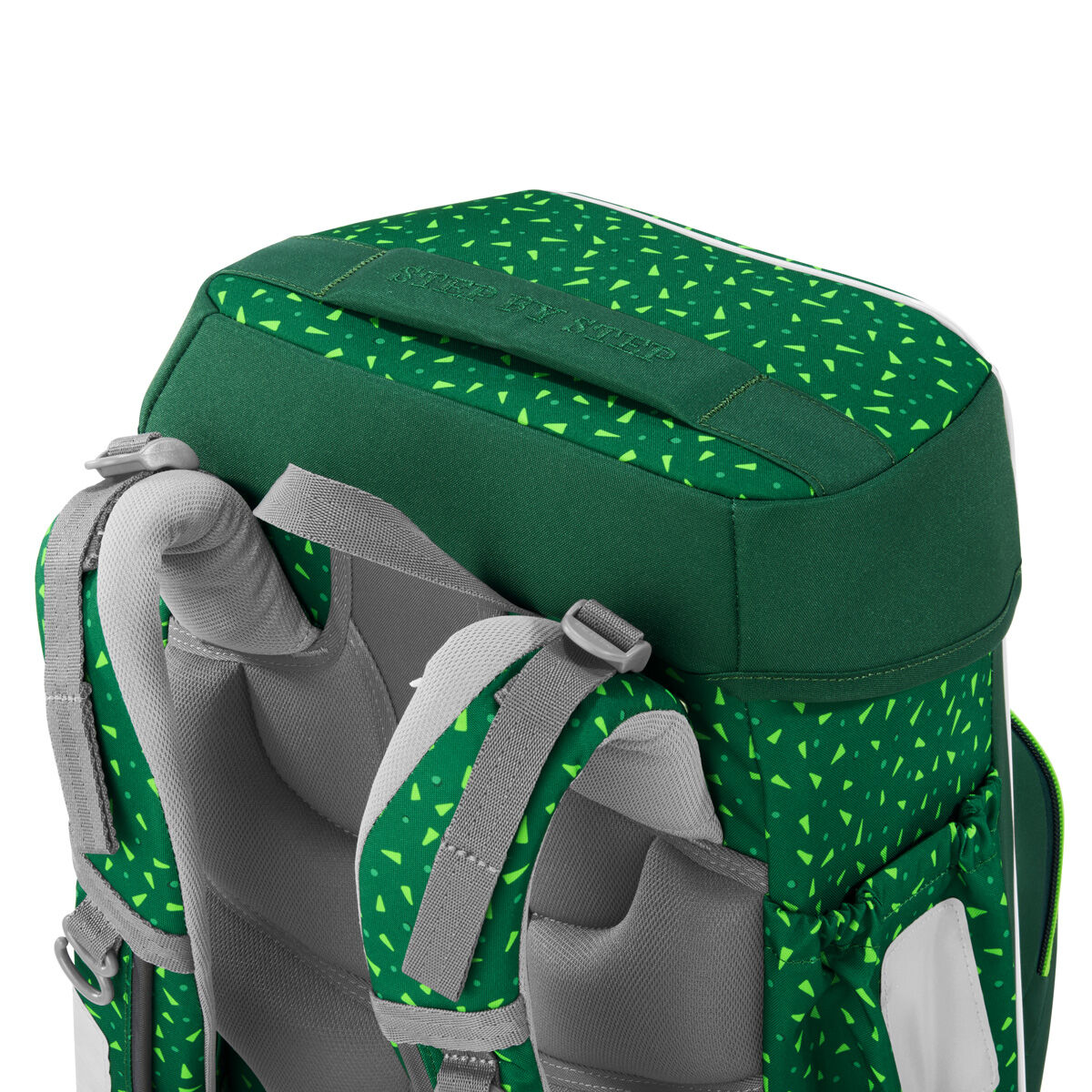 Step by Step BASIS Schulranzen-Set "Green Graphics", 4-teilig