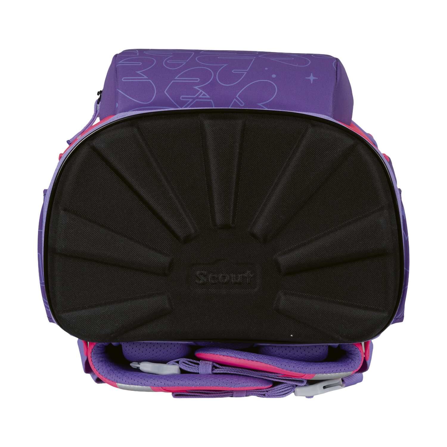 Scout Neo Schulranzen-Set 4 teilig Superflash Extreme Heartbeat