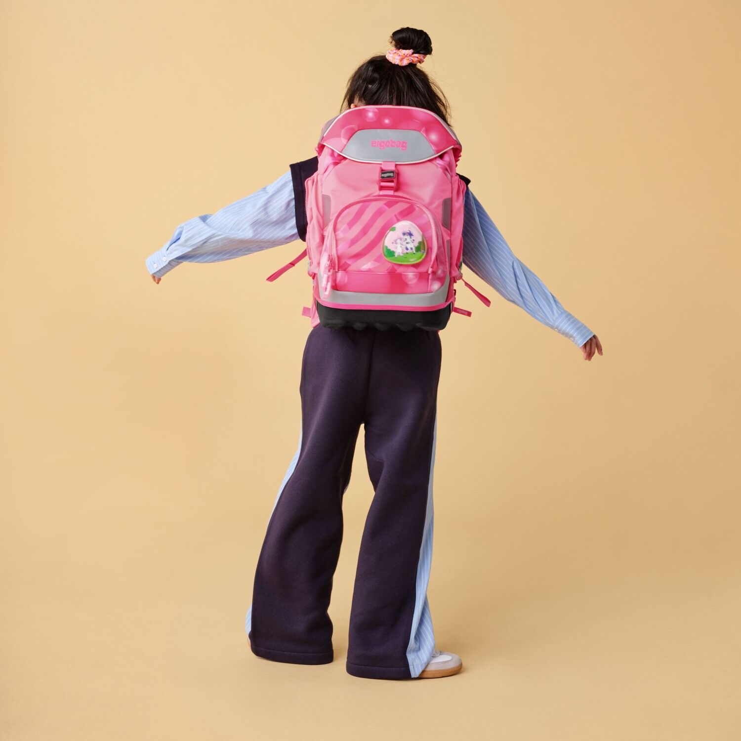ergobag pack Schulrucksack-Set Neo KuntBärbuntes Einhorn