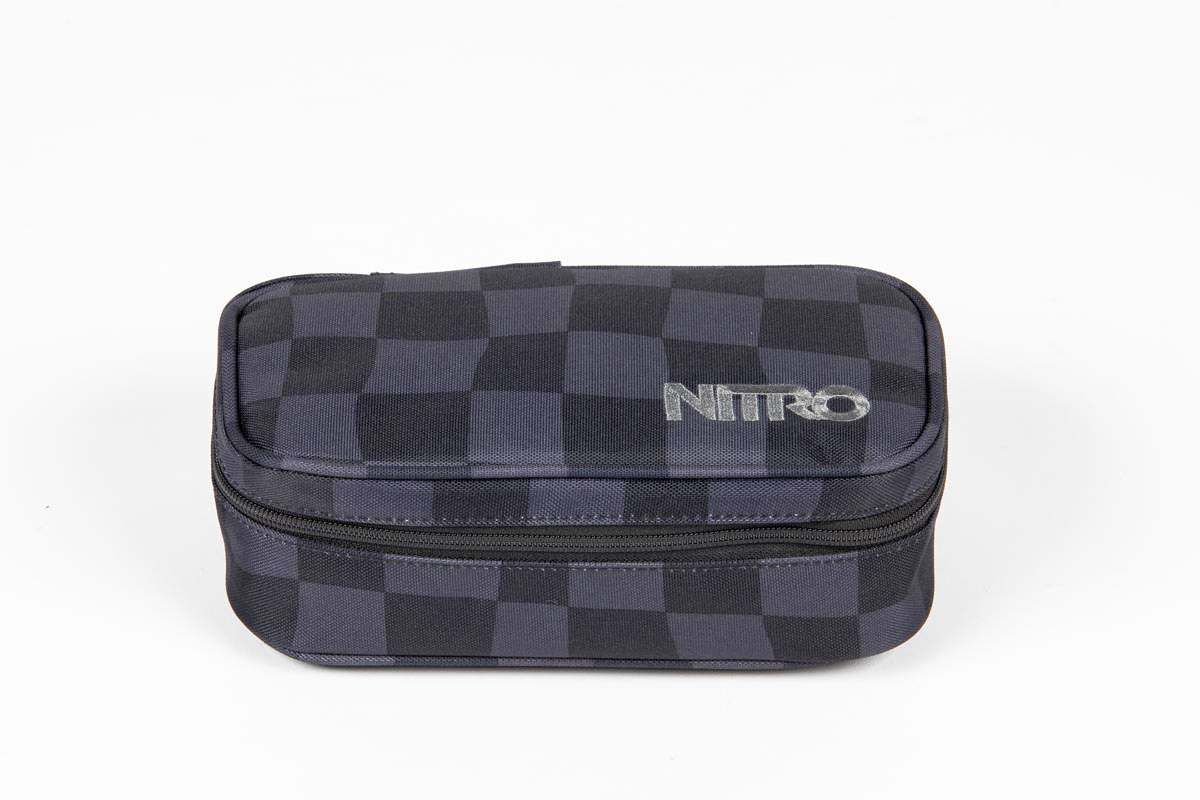 Nitro Mäppchen PENCIL CASE XL BLACK CHECKER schwarz