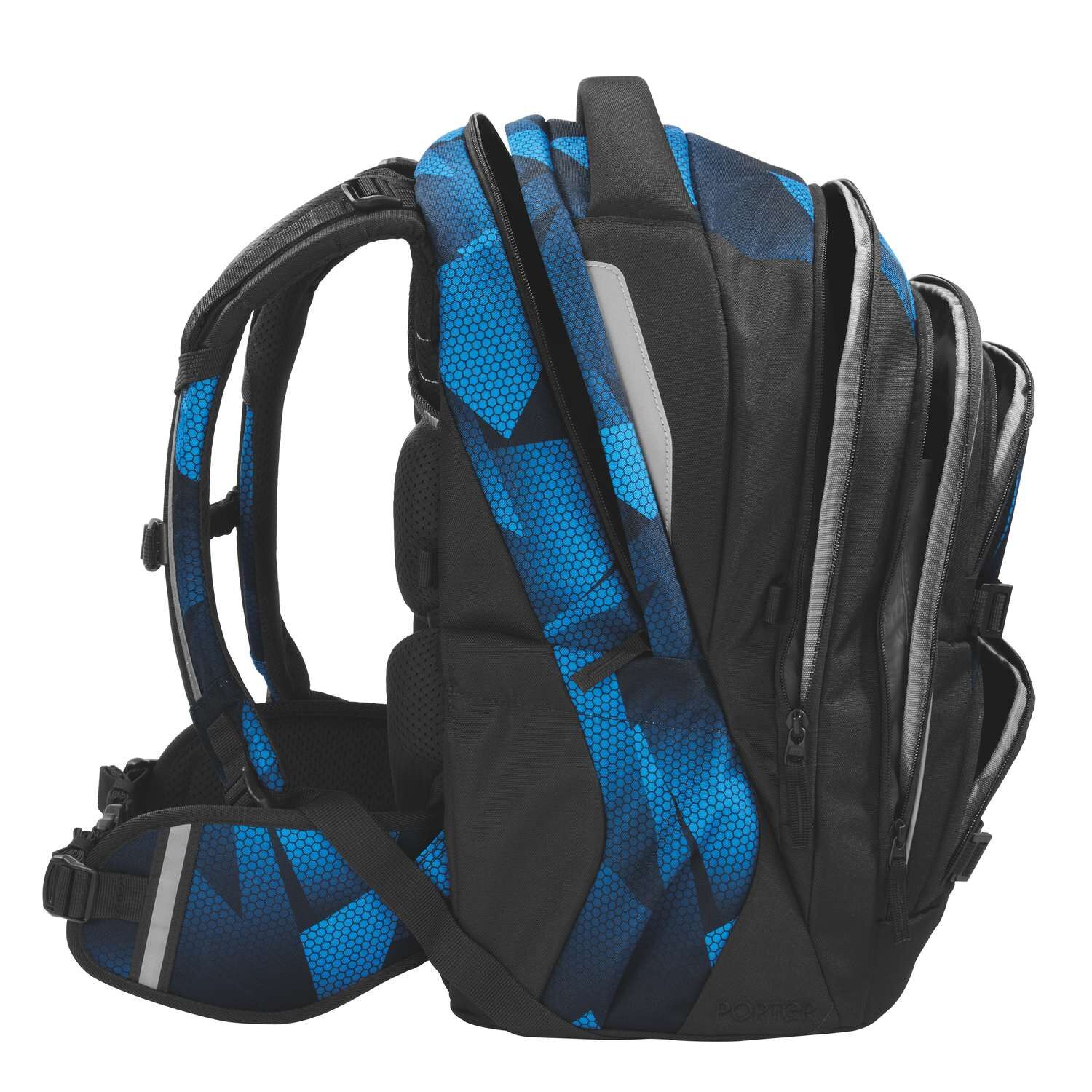coocazoo Schulrucksack PORTER, Electric Ice