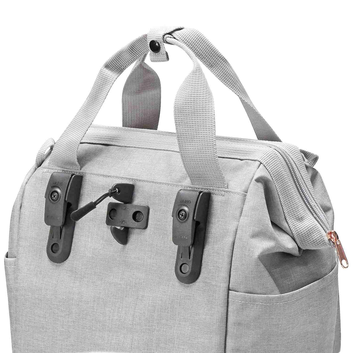 KLICKfix Fahrradtasche ROOMY GT TWIST SKY ROSE