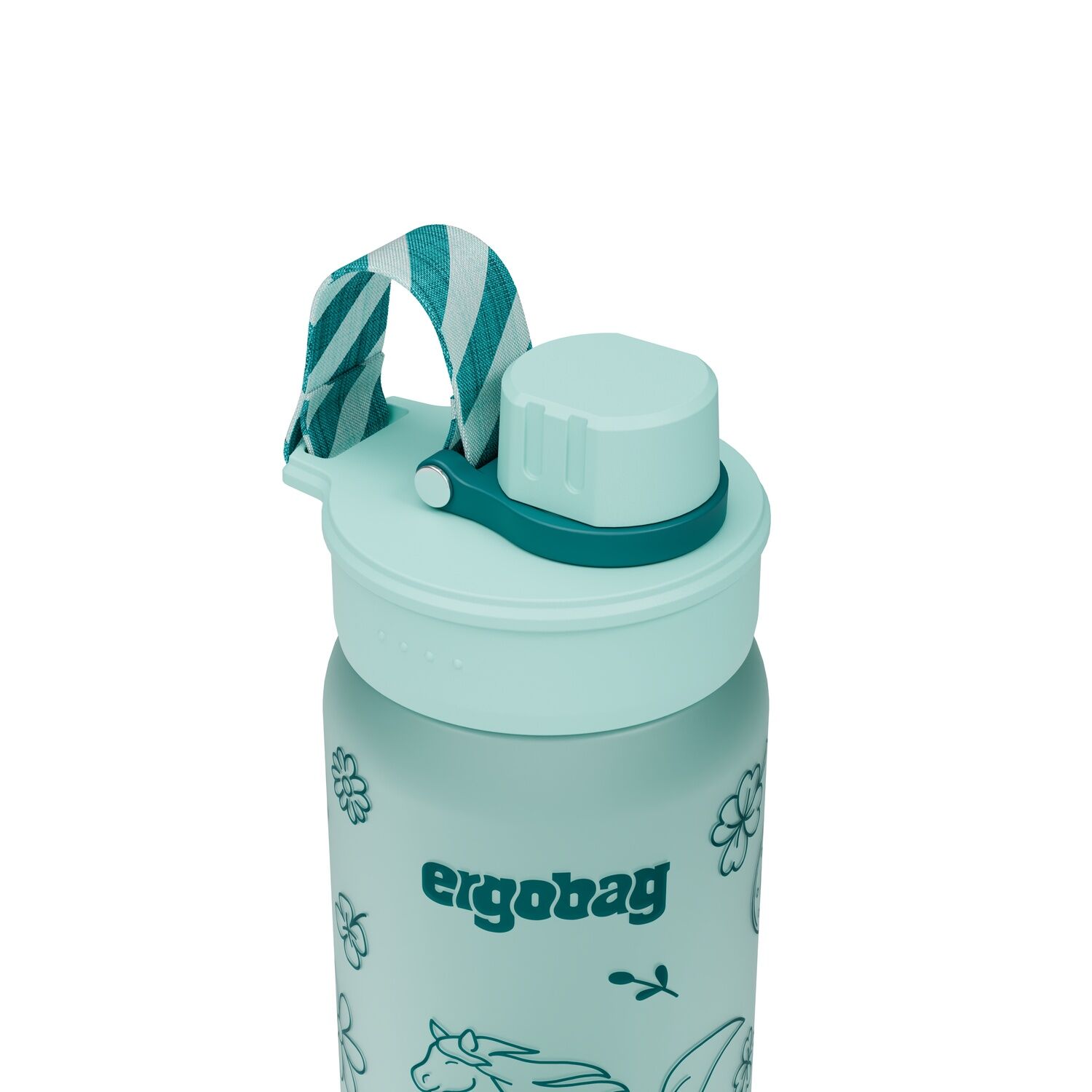 ergobag Trinkflasche Pferde