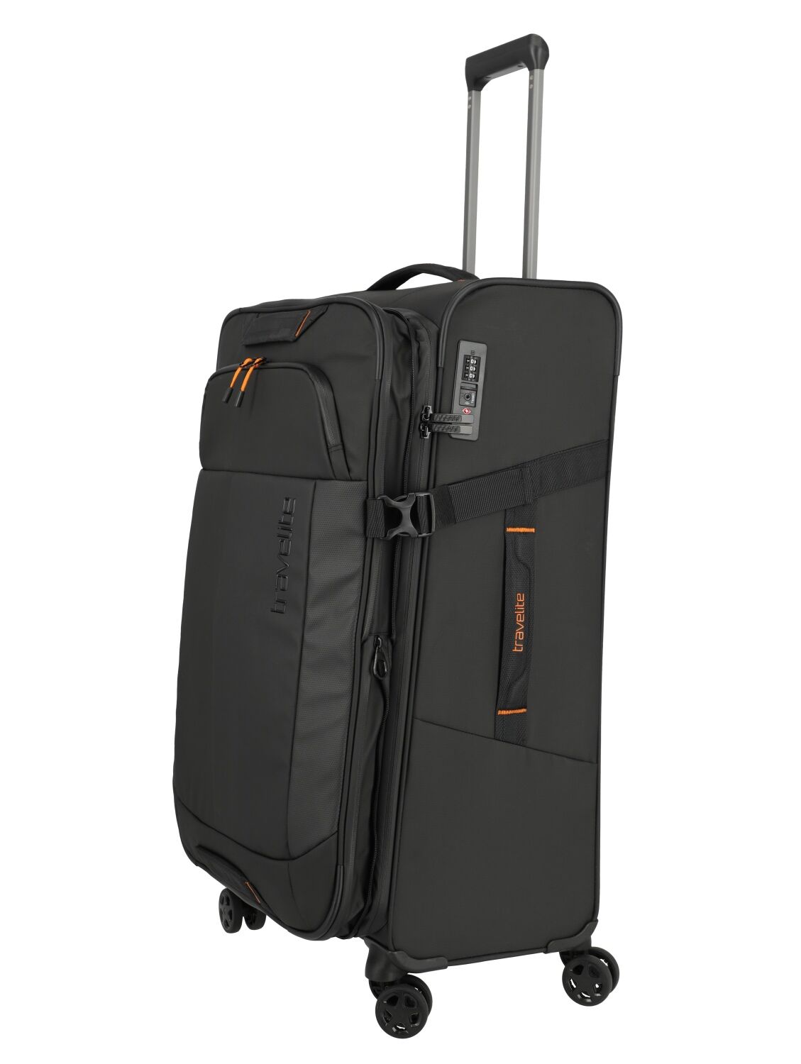 Travelite Koffer BRIIZE Trolley 4w L exp., Black