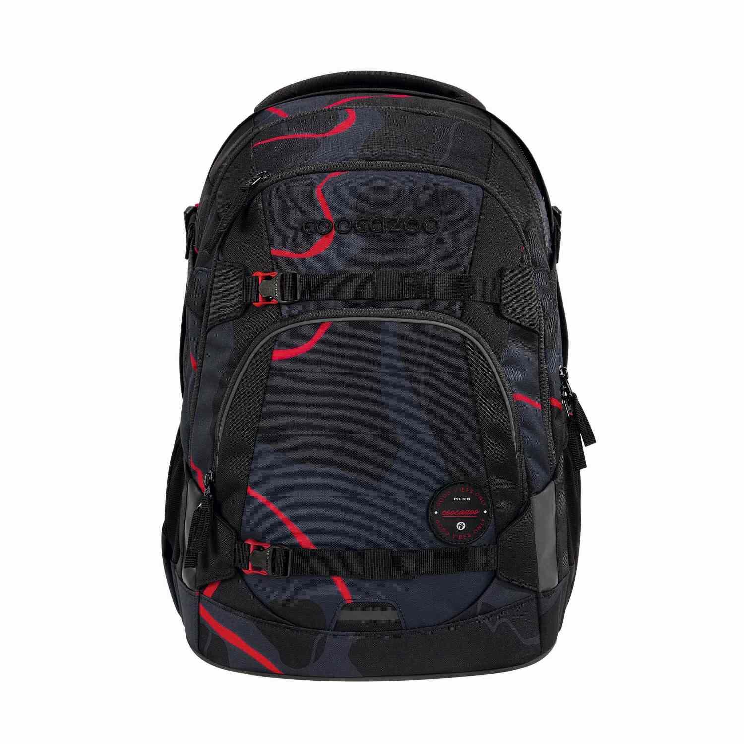 coocazoo Schulrucksack MATE, Lava Lines