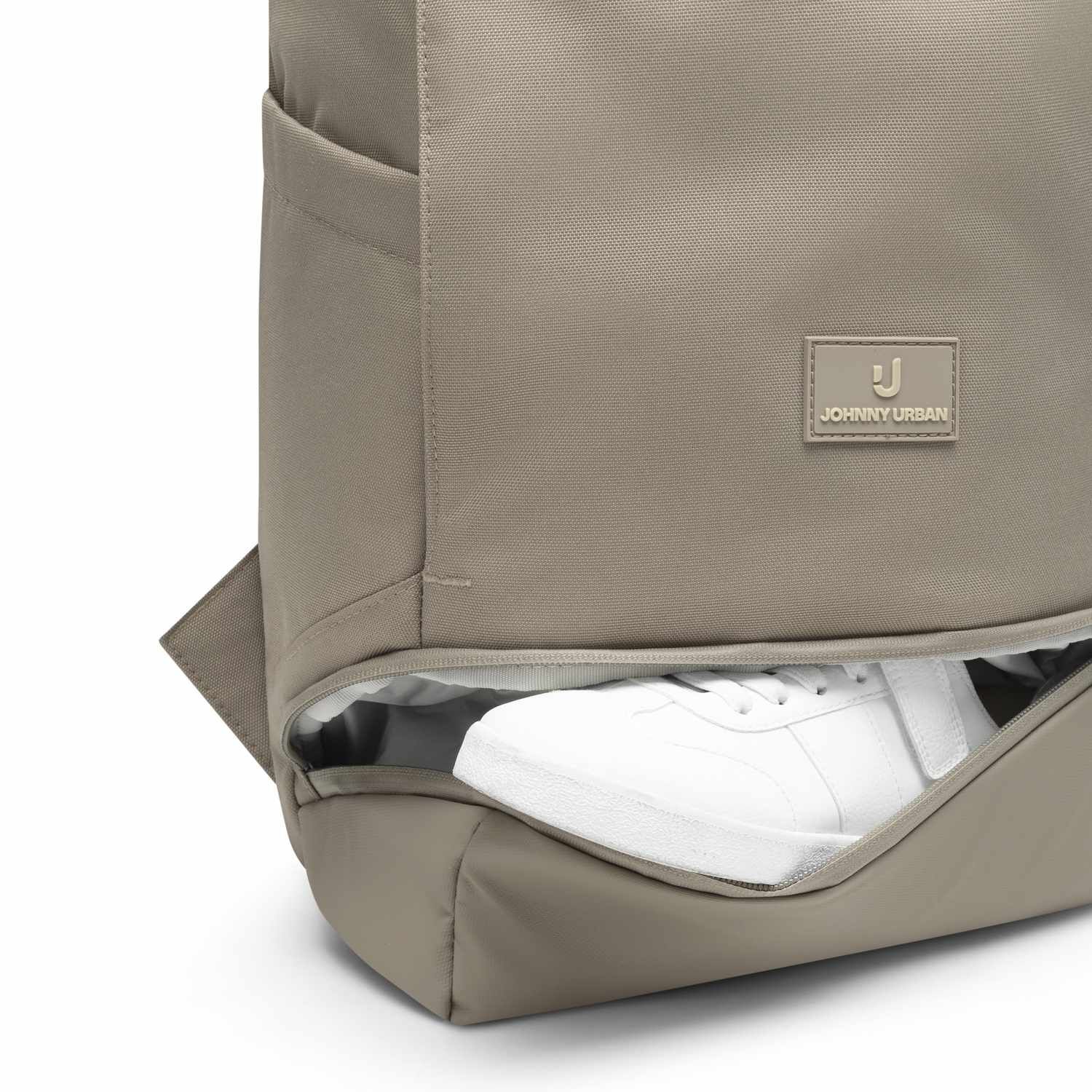 Johnny Urban Rolltop Rucksack Allen Medium Desert Grey