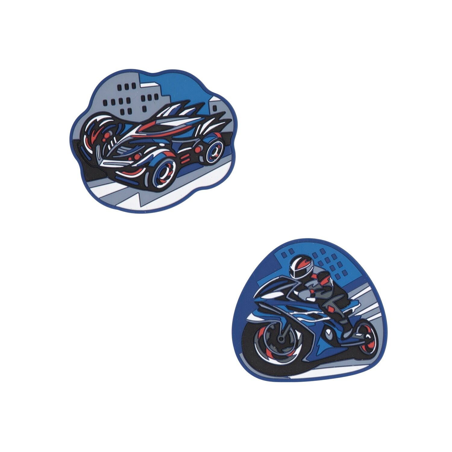 DerDieDas Wechselbuttons, 2tlg. Turbo Speed