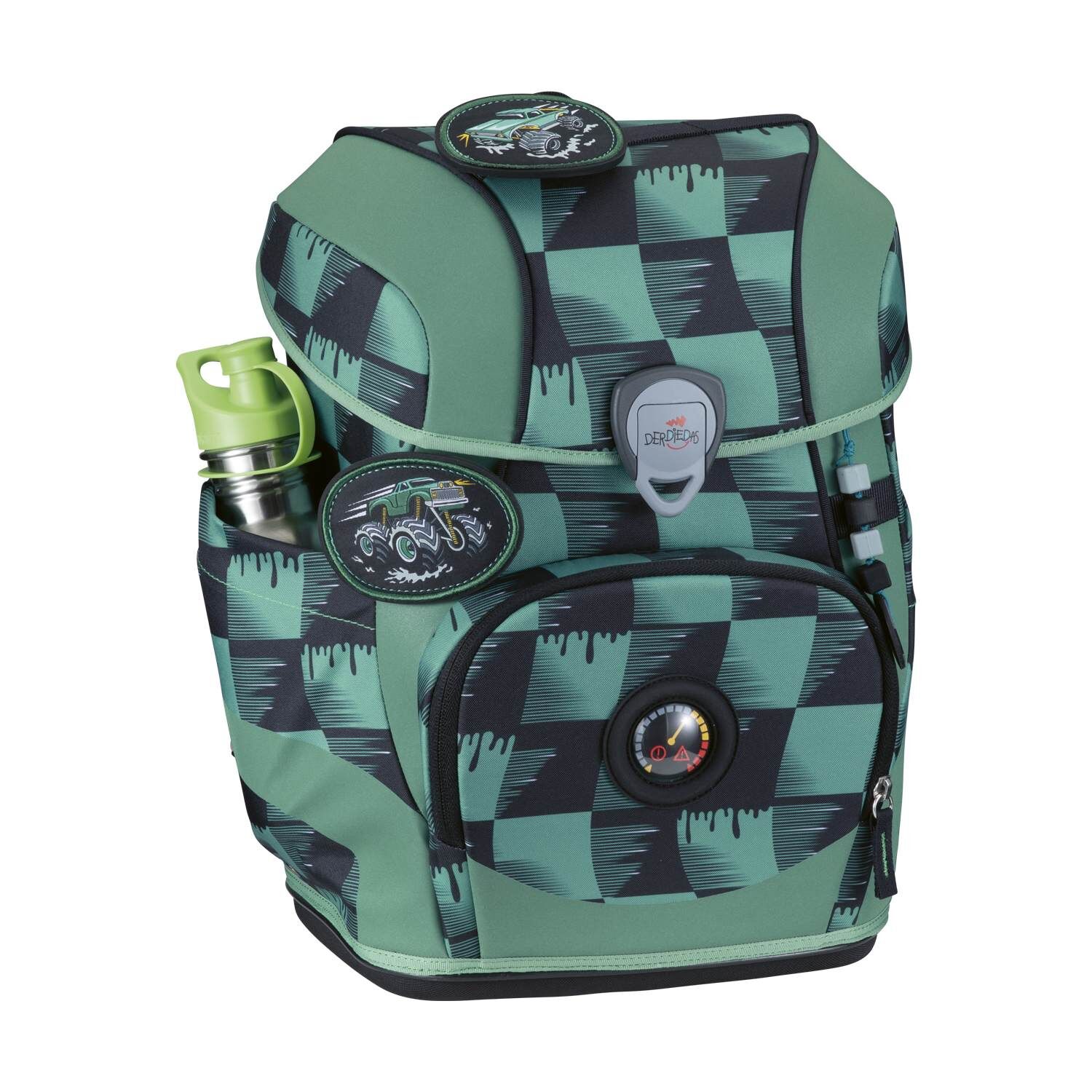 DerDieDas ErgoFlex Tiny Superflash Super Truck Schulranzenset 5-teilig