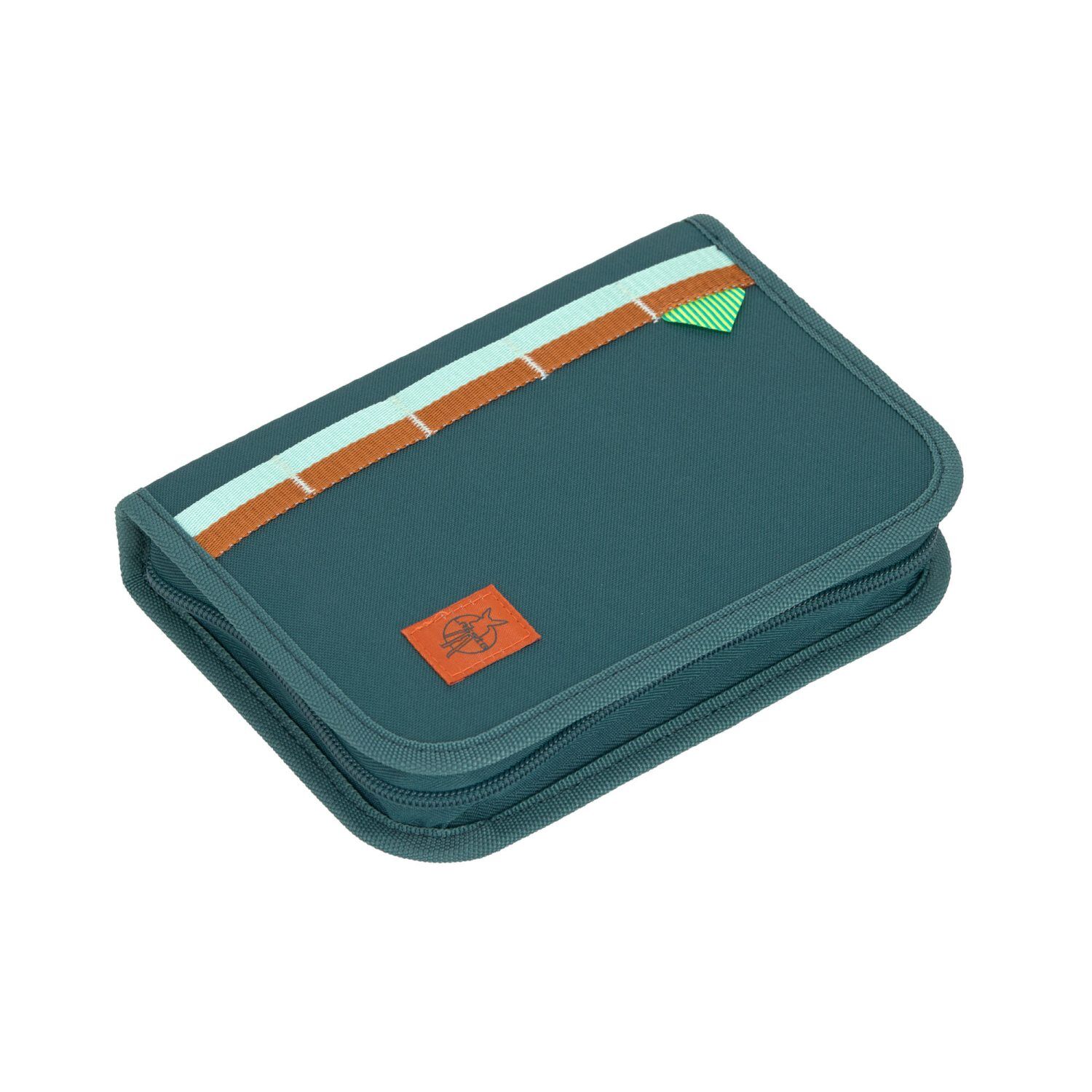 Lässig Schulranzen Set 7-teilig, Slim Unique dark green
