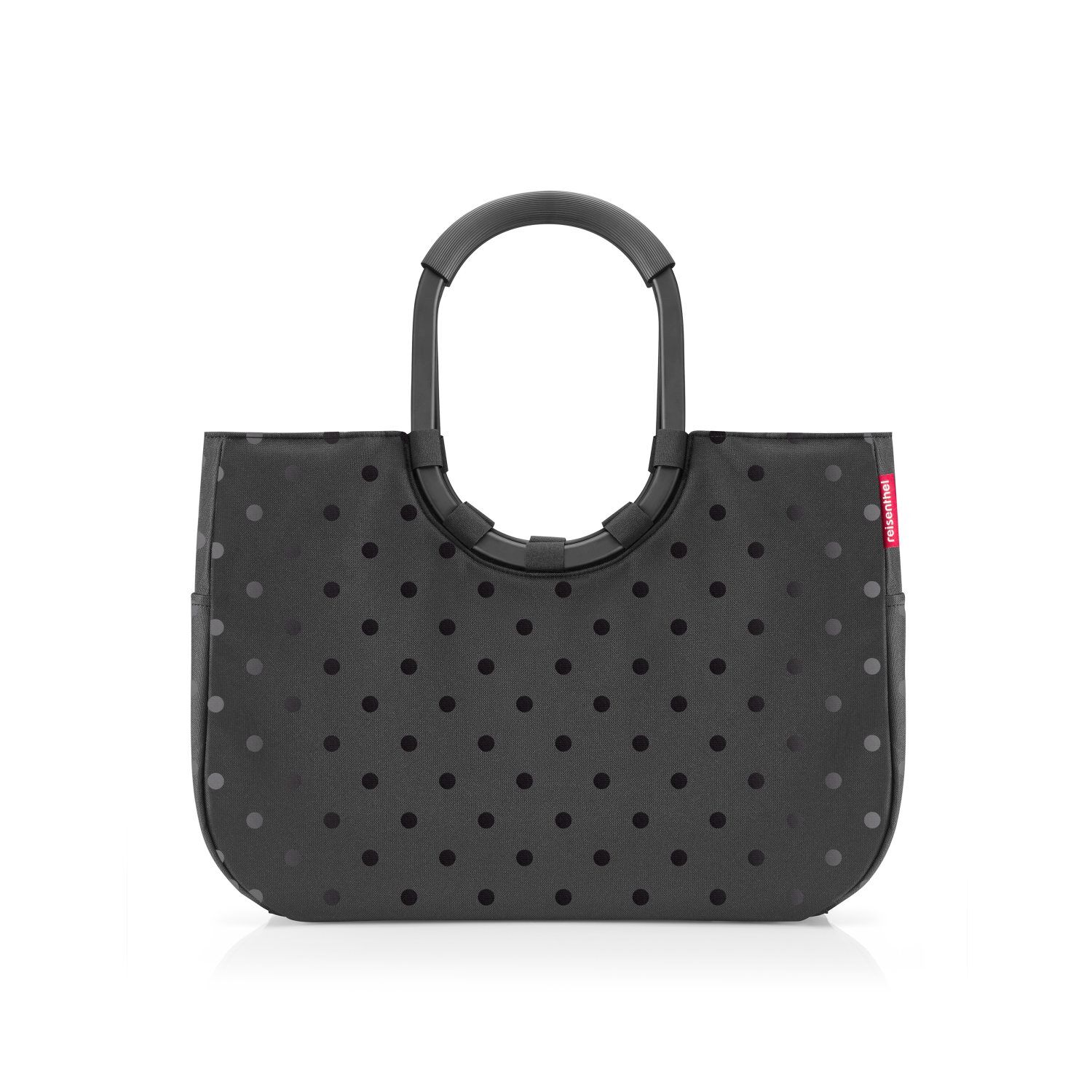reisenthel loopshopper L frame glossy dots black