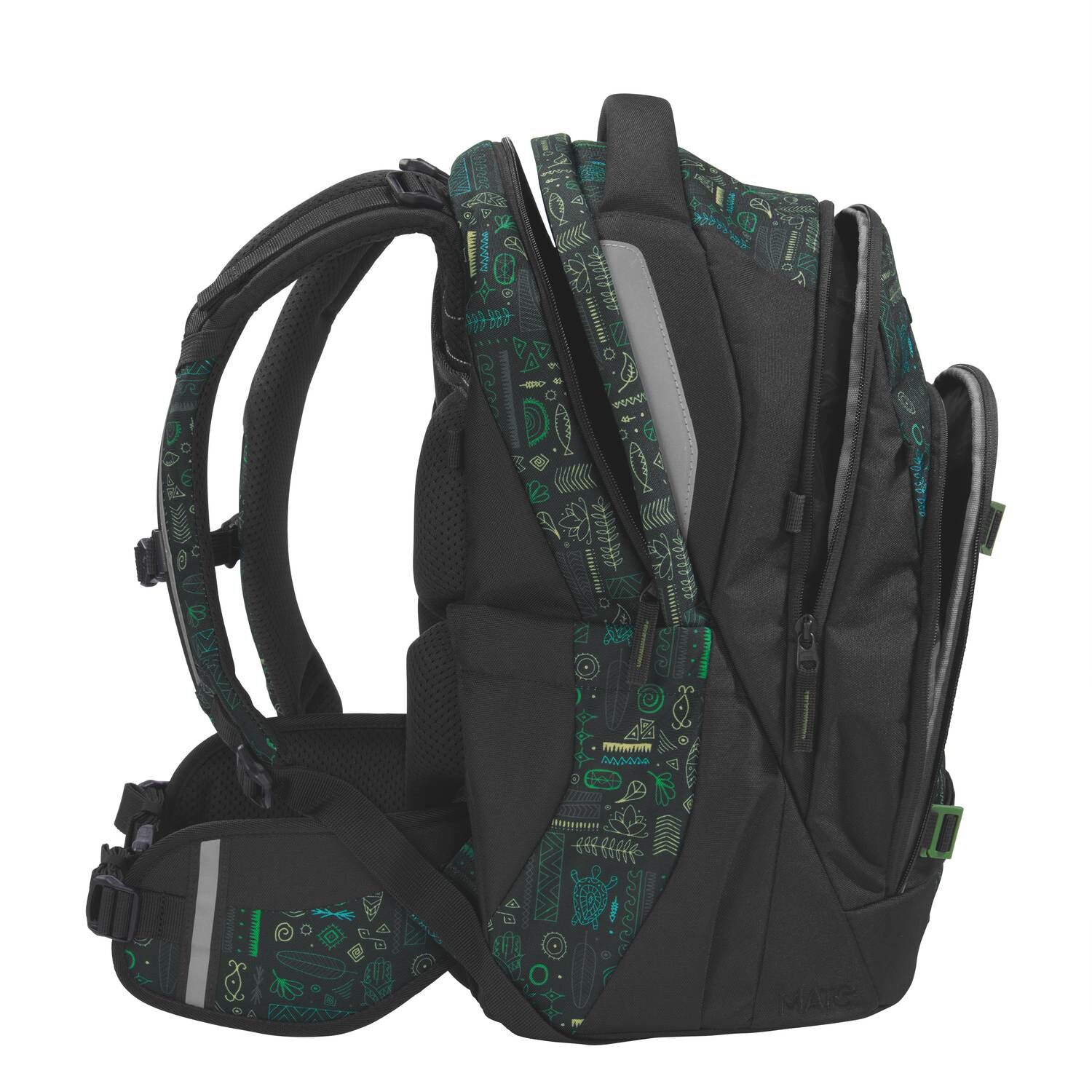 coocazoo Schulrucksack-Set MATE Humedica, Free Spirit, 3-tlg.