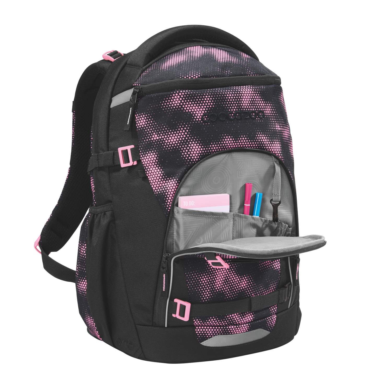 coocazoo Schulrucksack BYTE, Pink Illusion